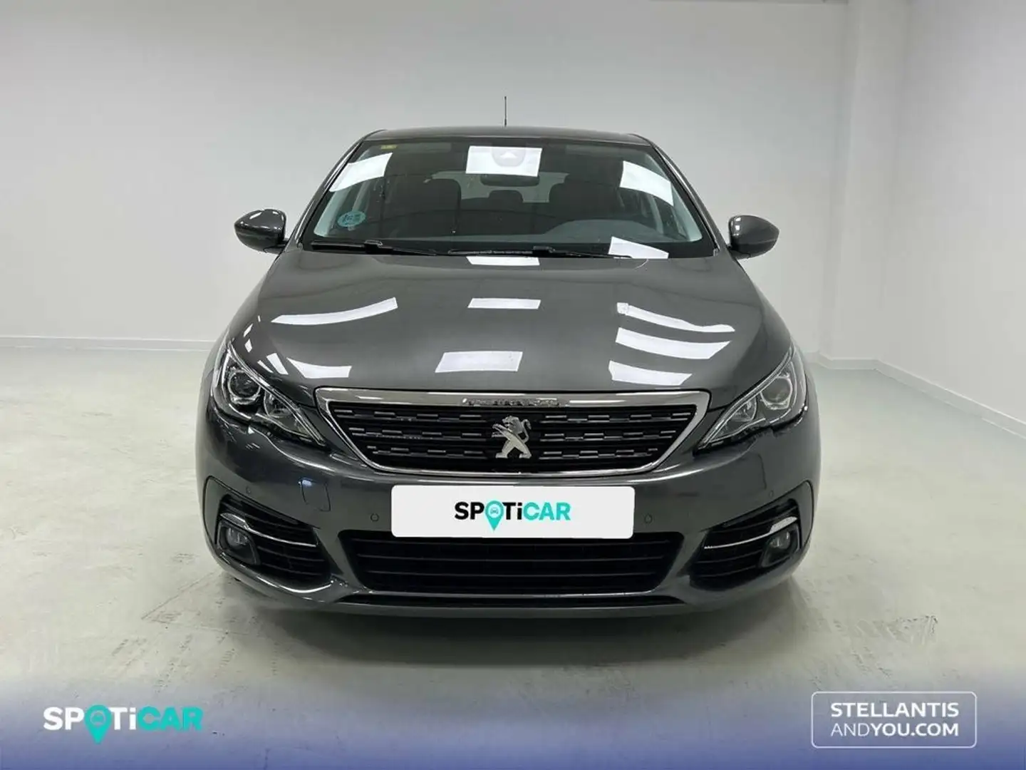 Peugeot 308 5P BlueHDi 100 S&S Allure Gris - 2