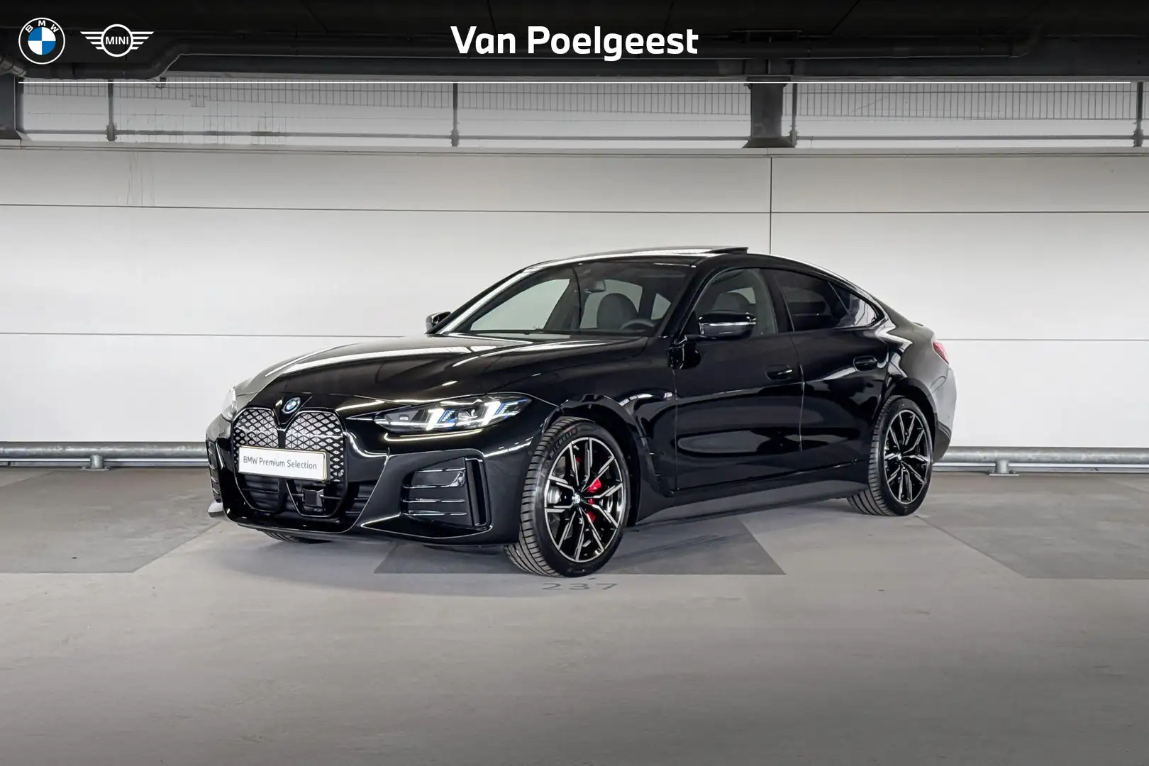 BMW i4 eDrive35 M Sport Edition Zwart - 1