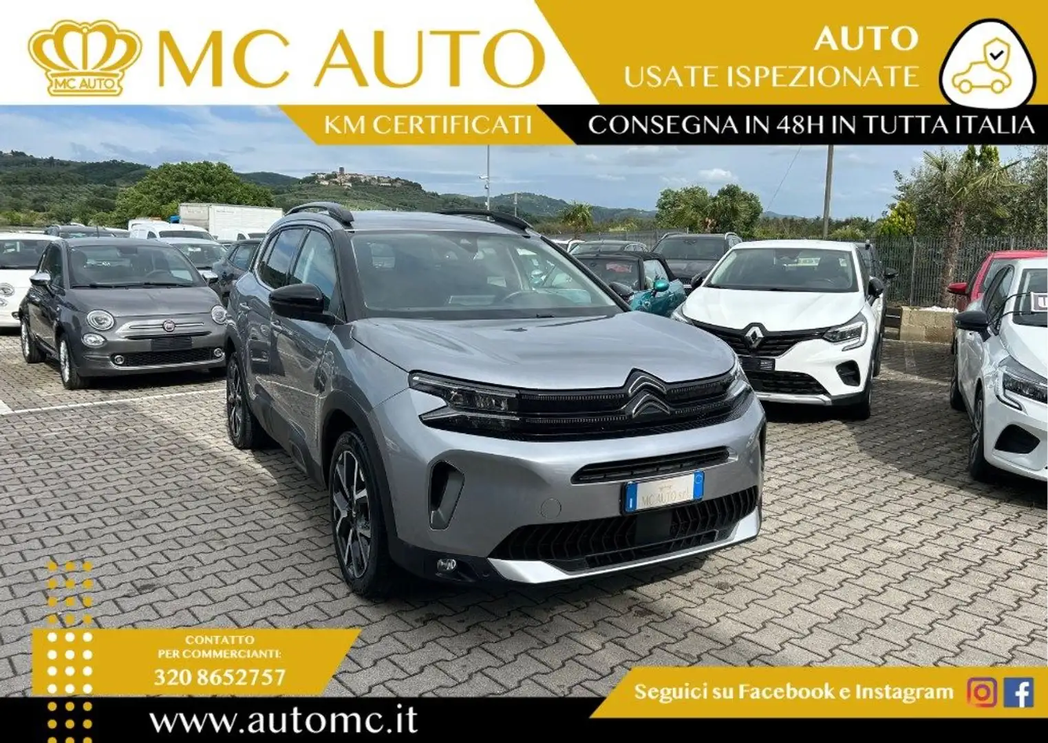 Citroen C5 Aircross BlueHDi 130 S&S EAT8 Shine Pack Argent - 1
