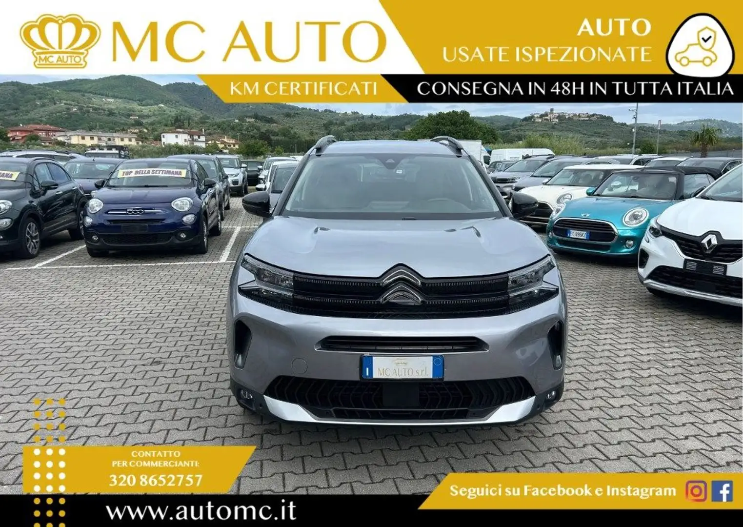 Citroen C5 Aircross BlueHDi 130 S&S EAT8 Shine Pack Argent - 2