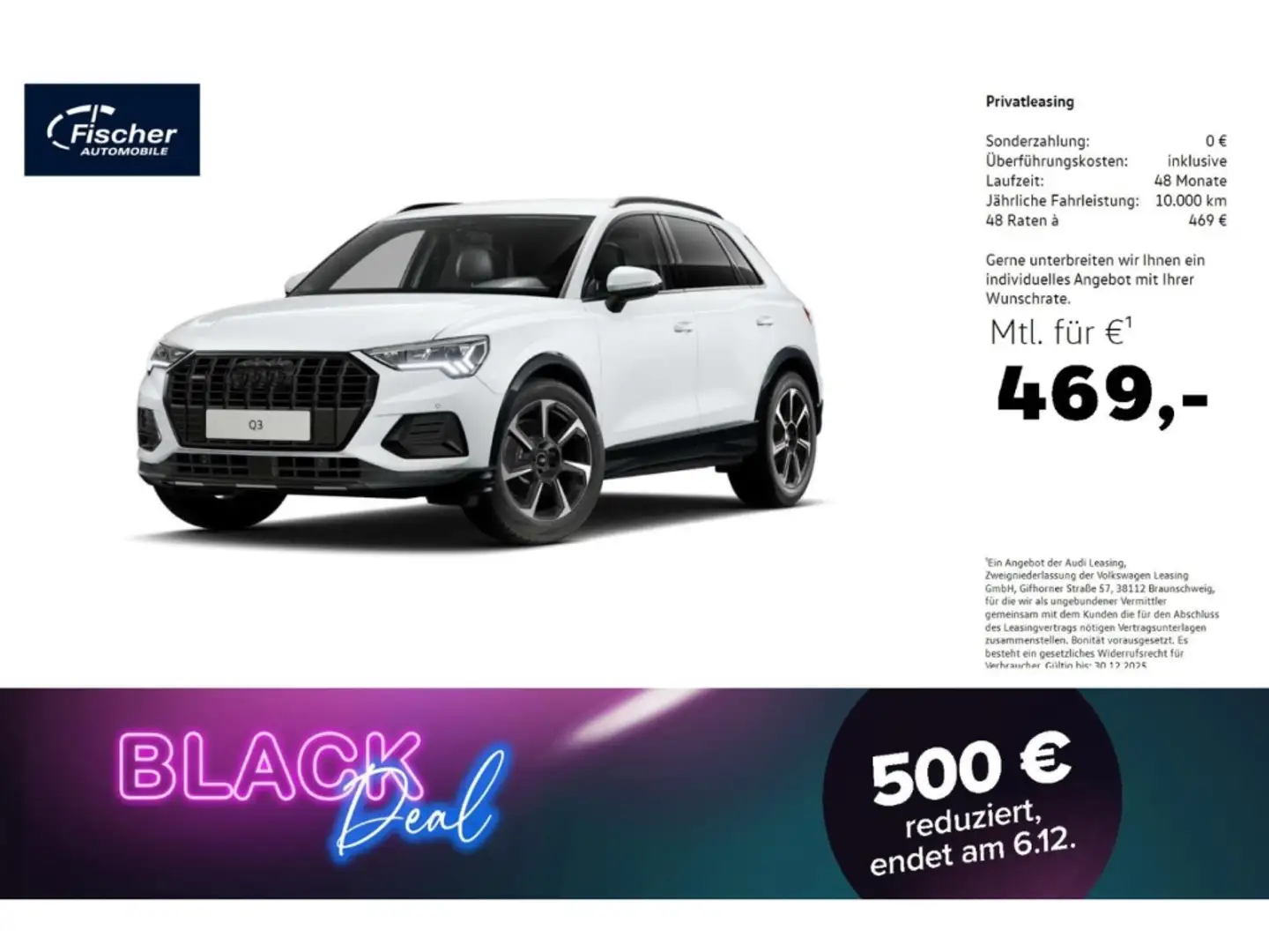 Audi Q3 40 TFSI quattro Advanced Weiß - 1