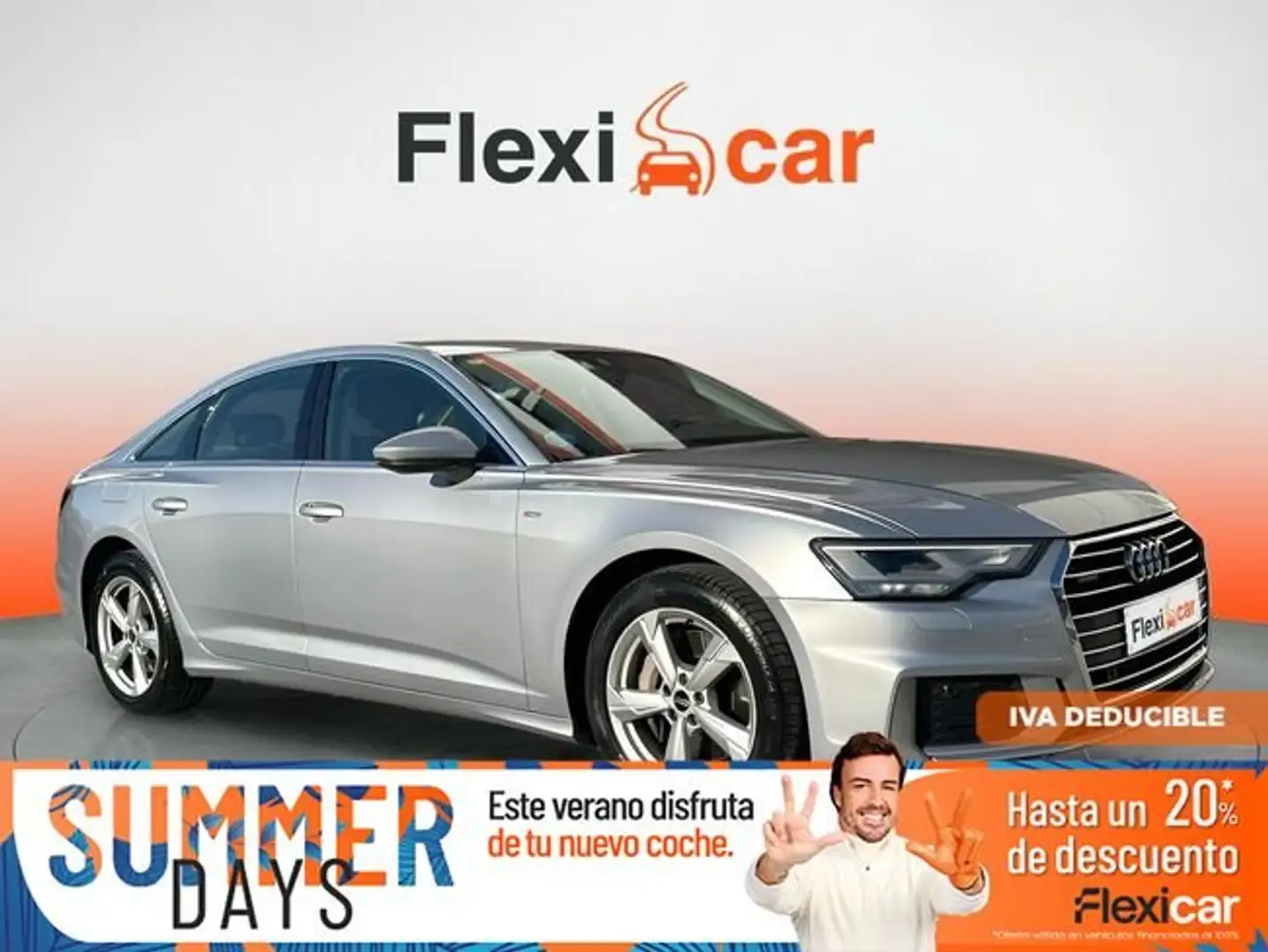 Audi A6 45+TDI+170kW+%28231CV%29+quattro+tiptronic Gris - 1