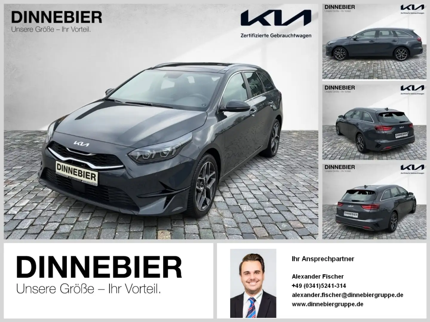 Kia Ceed SW / cee'd SW Ceed Sportswagon Spirit Glasdach+LED+Kamera Grau - 1