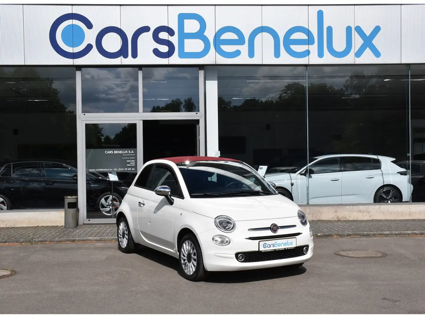 Fiat 500C 1.0 Hybrid REGUL PDC 1° MAIN Blanc - 1