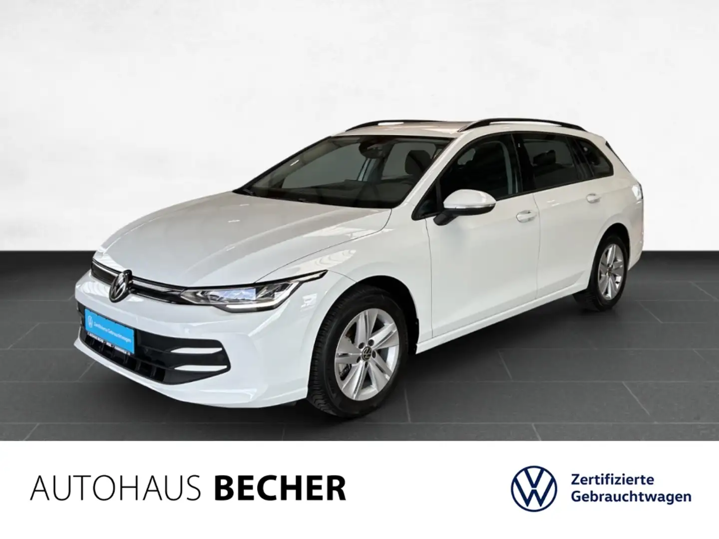 Volkswagen Golf Variant 1.5 TSI 6-Gang Life /AHK/CarPlay/LED Weiß - 1