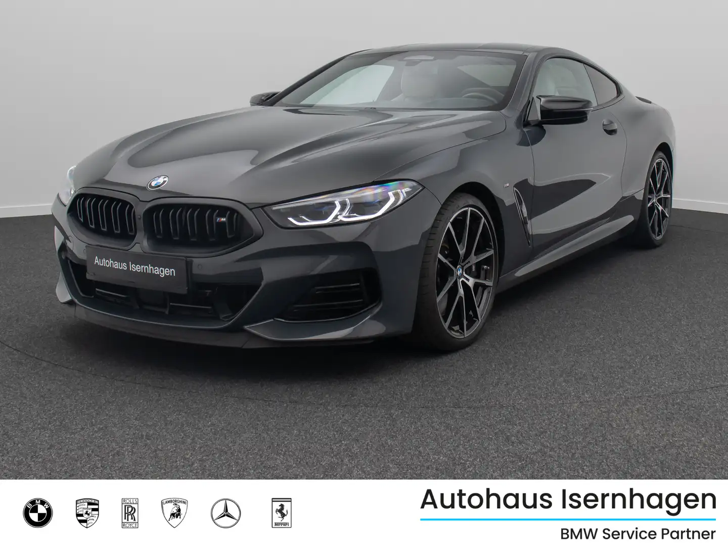 BMW M850 xD Coupé Laser 360°HUD DAB B&W SoftCl 20 Grau - 1