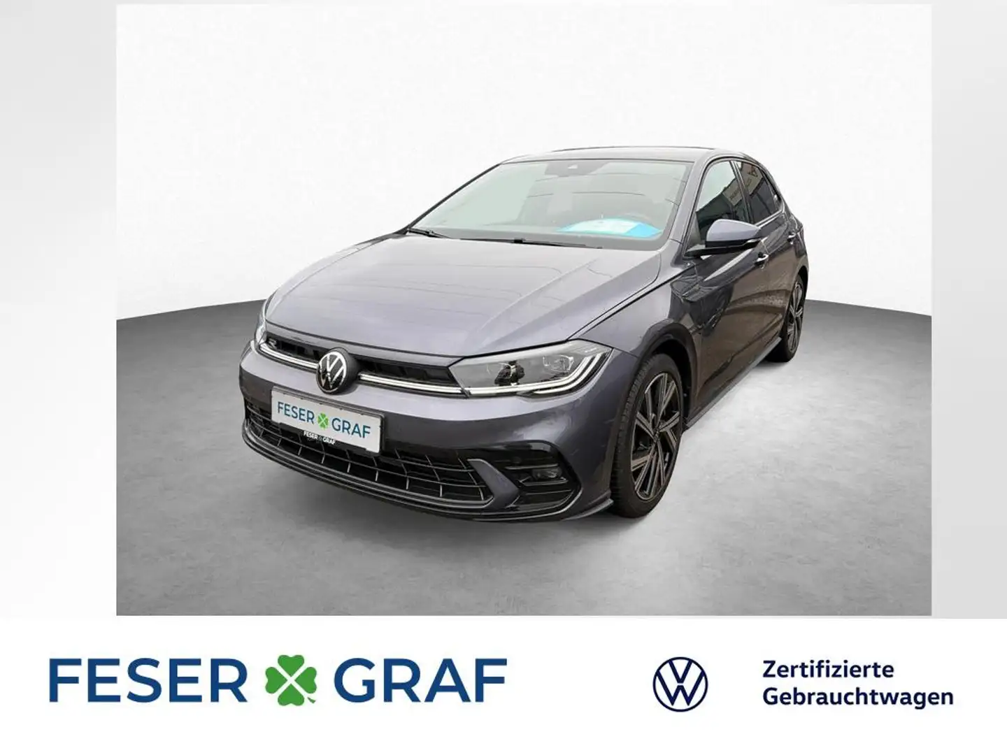 Volkswagen Polo 1.0 TSI DSG KAM NAVI ACC LED Grau - 1