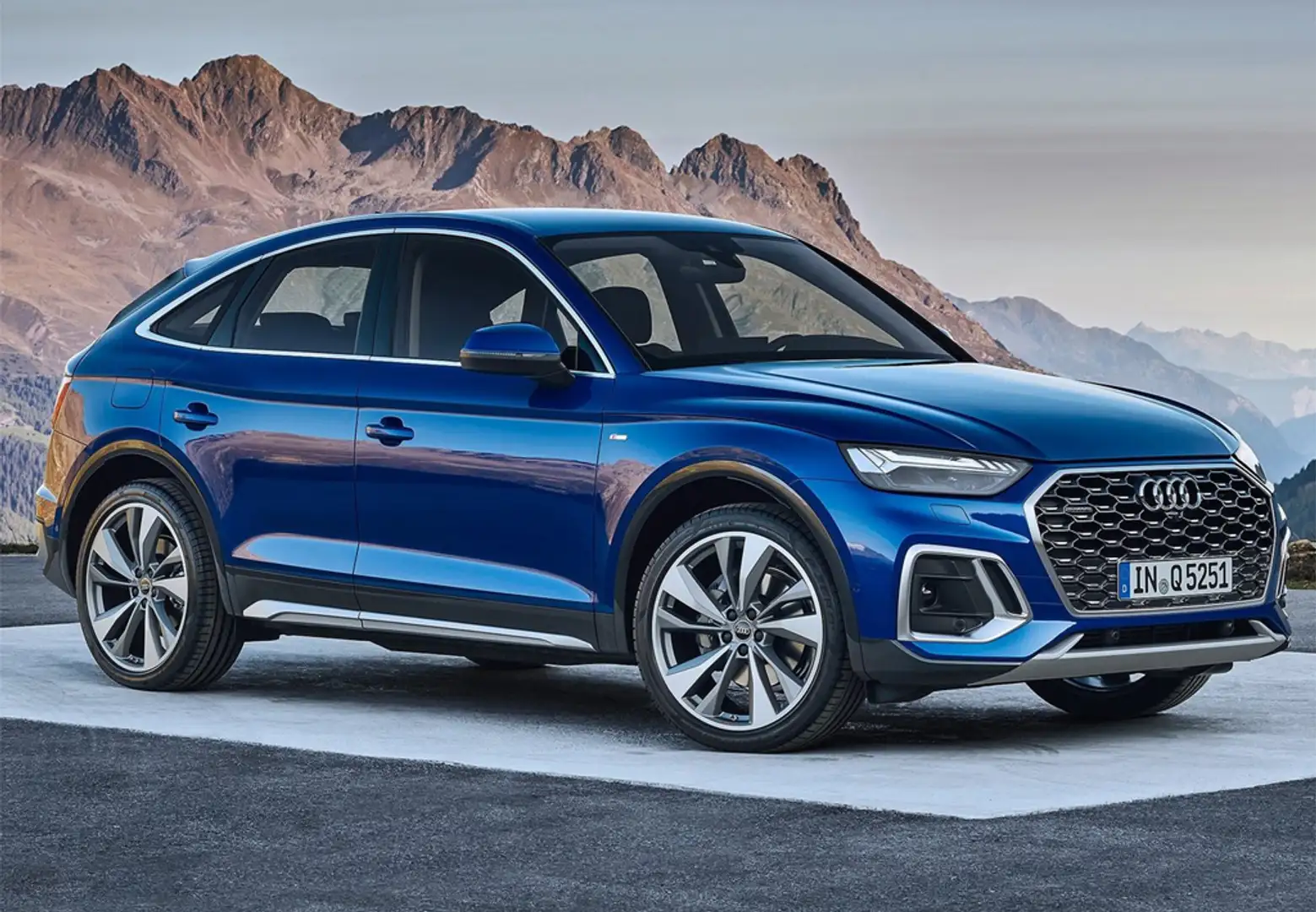 Audi Q5 Sportback 40 TDI quattro-ultra S line S tronic 150 Blanco - 1