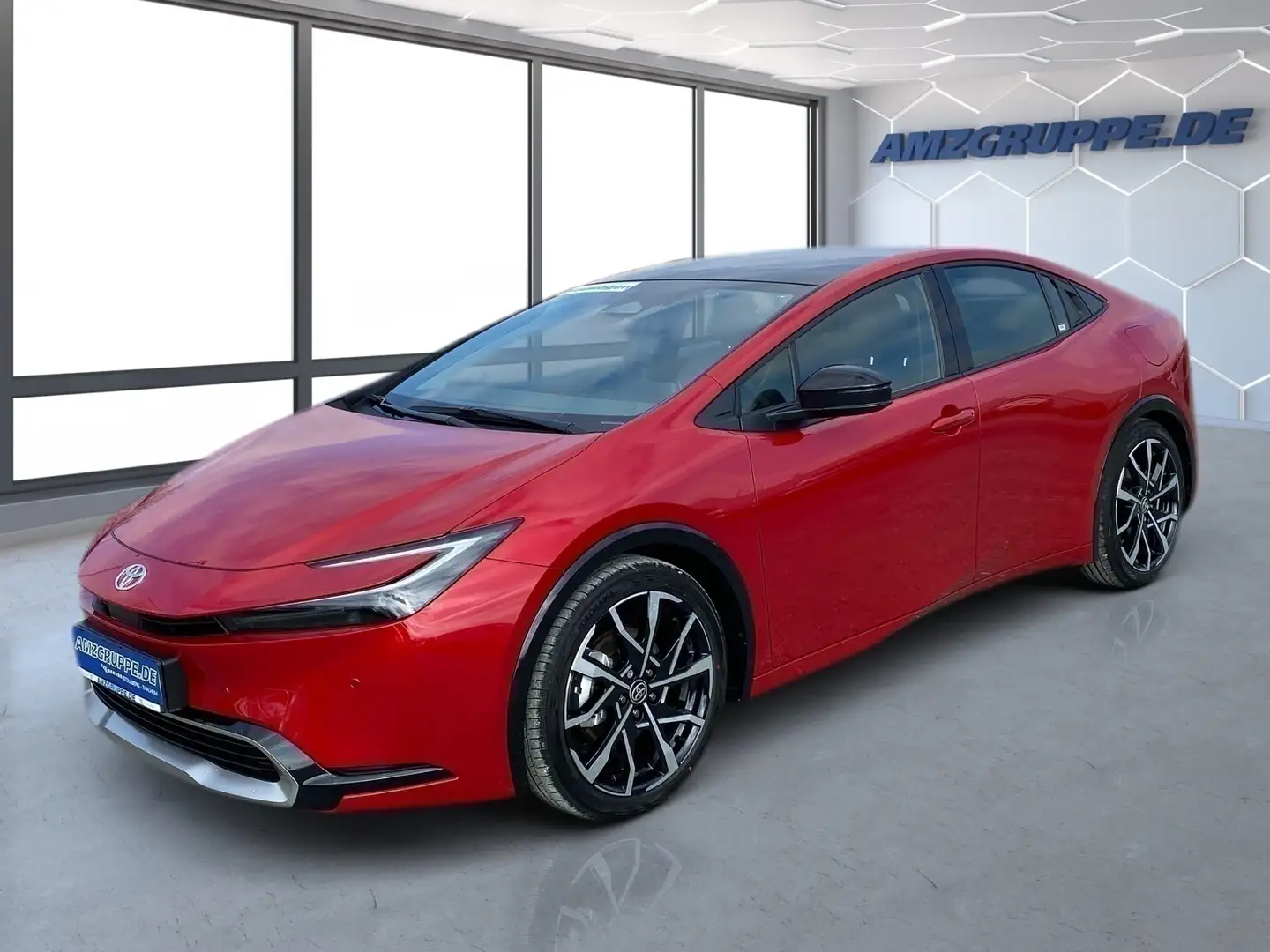 Toyota Prius 2.0 Plug-in Executive Panodach+Kamera+Navi Rouge - 2