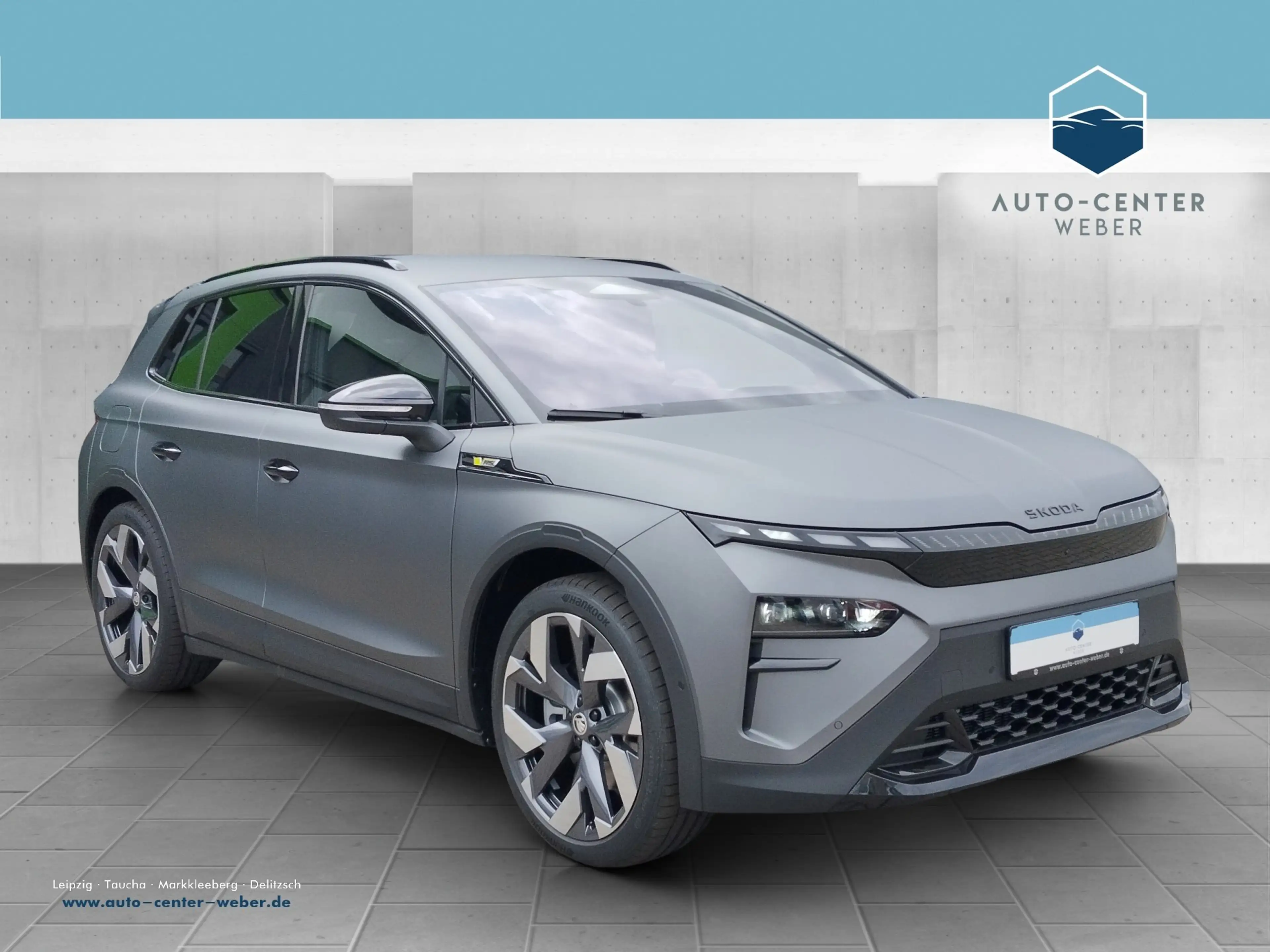 Skoda Elroq RS 4x4 GRAU MATT 4xSHZ*ACC*AHK*AUT*HUD