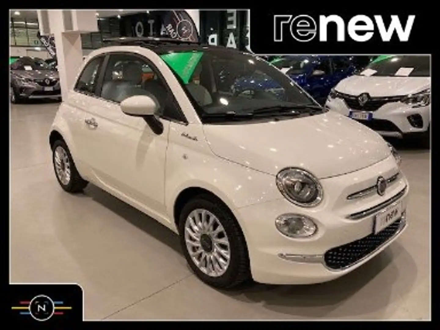 Fiat 500 1.0 hybrid Dolcevita 70cv TETTO APRIBILE OK NEO P. Blanc - 1