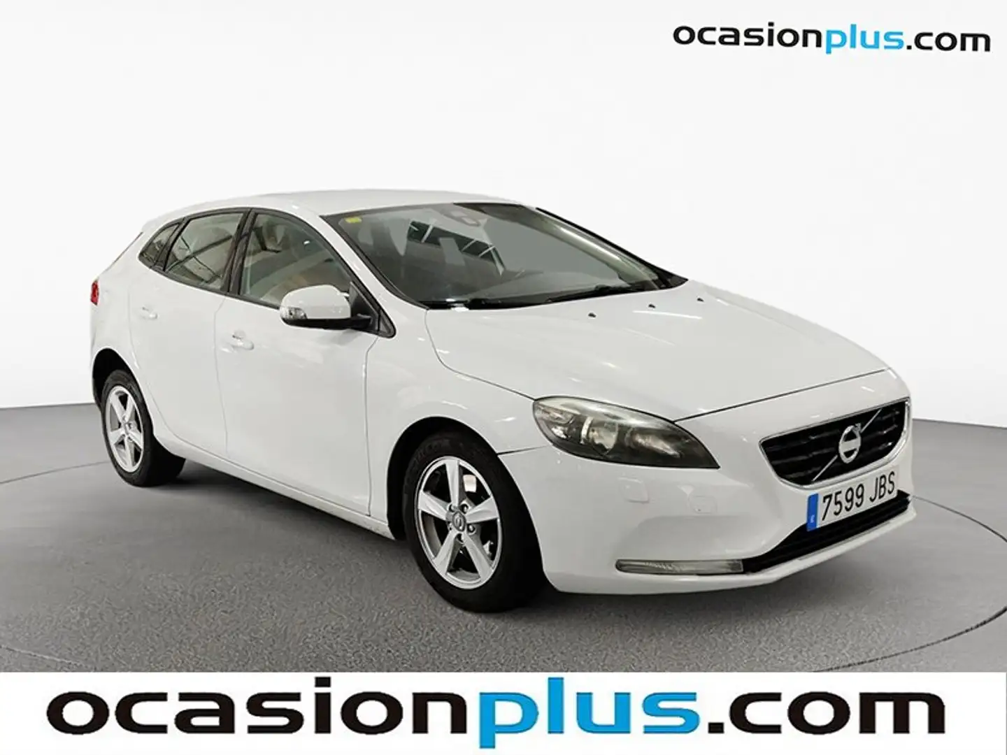 Volvo V40 D2 Kinetic Aut. 115 Blanco - 2
