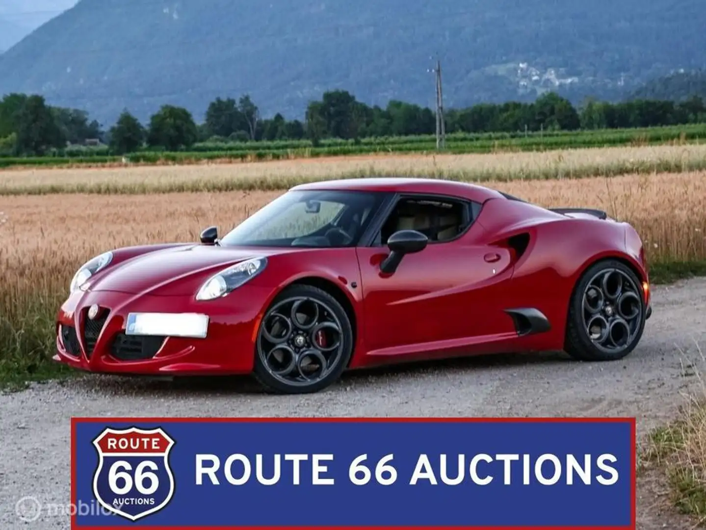 Alfa Romeo 4C | 2015 | Route 66 Auctions Schwarz - 1