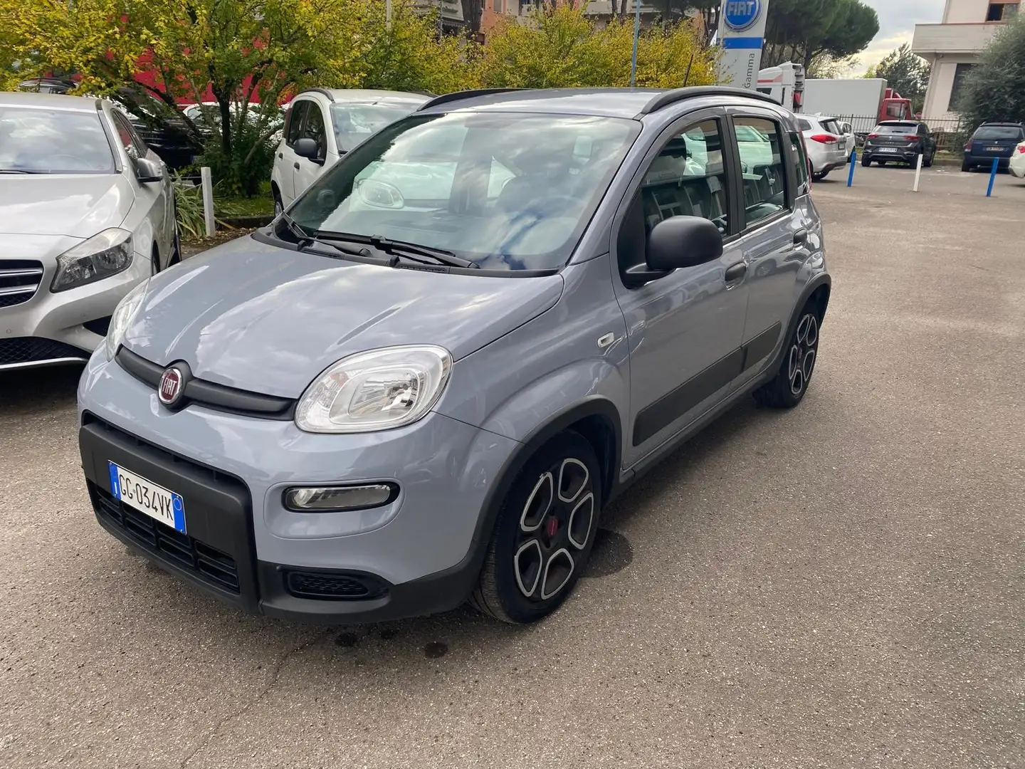 Fiat Panda Panda III 2021 1.0 firefly hybrid City Life s Grijs - 1