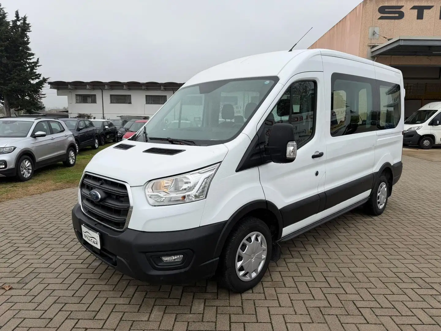 Ford Transit 9 POSTI automatico prezzo più iva Bianco - 1