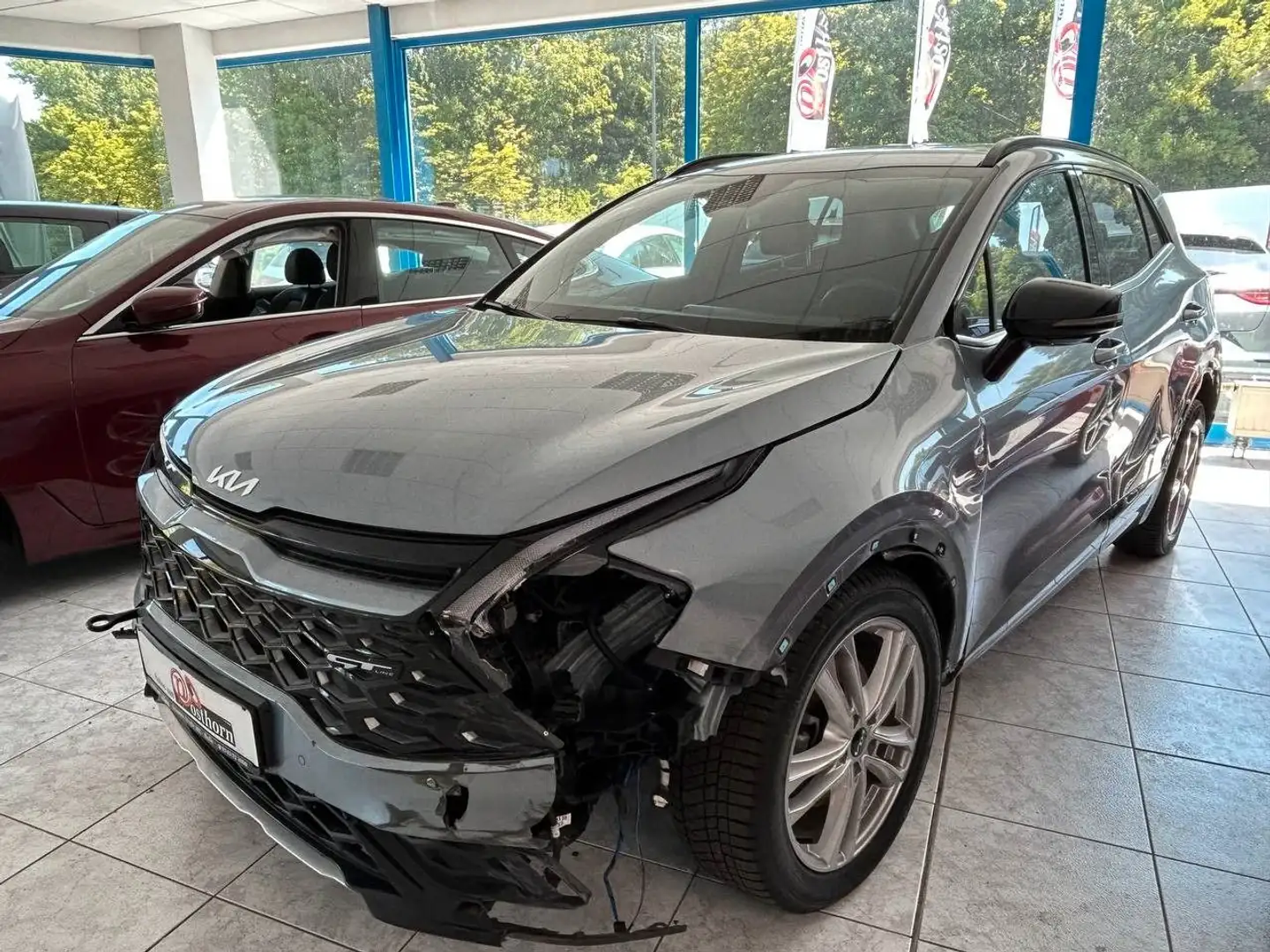 Kia Sportage GT-Line Plug-in Hybrid 4WD Klima LED Silber - 1