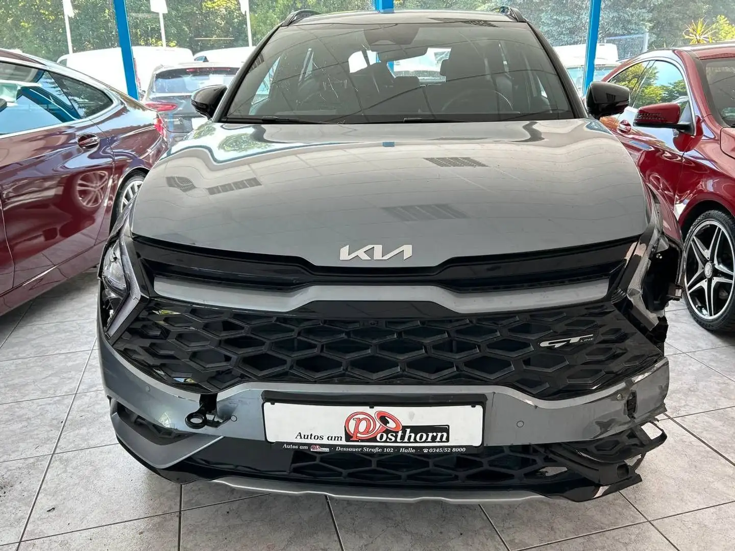 Kia Sportage GT-Line Plug-in Hybrid 4WD Klima LED Silber - 2