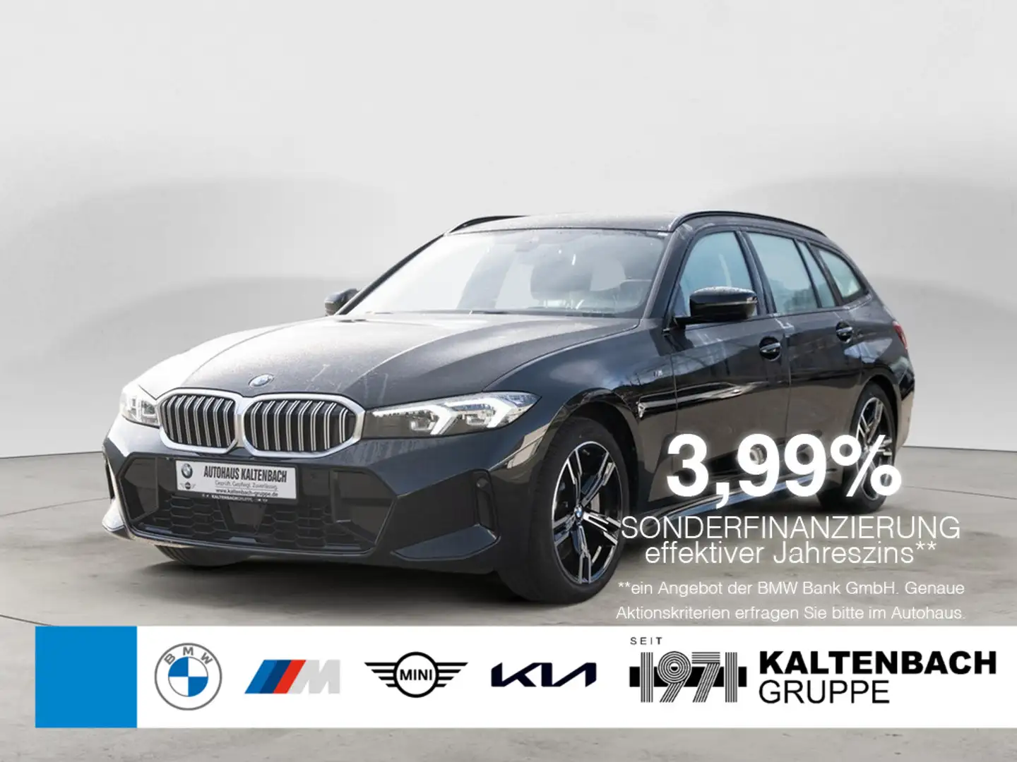 BMW 330 i Touring xDrive M-Sport LED ACC NAVI Schwarz - 1