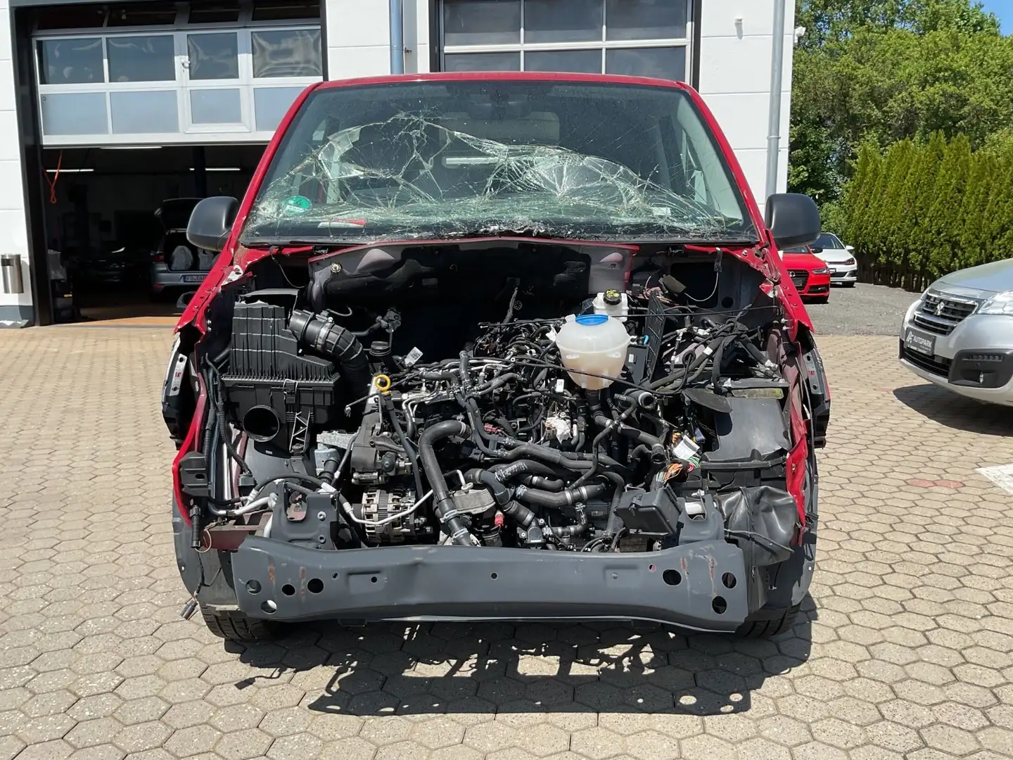 Volkswagen T6 Transporter T6.1 Transporter Kasten EcoProfi AHK Klima Rot - 2