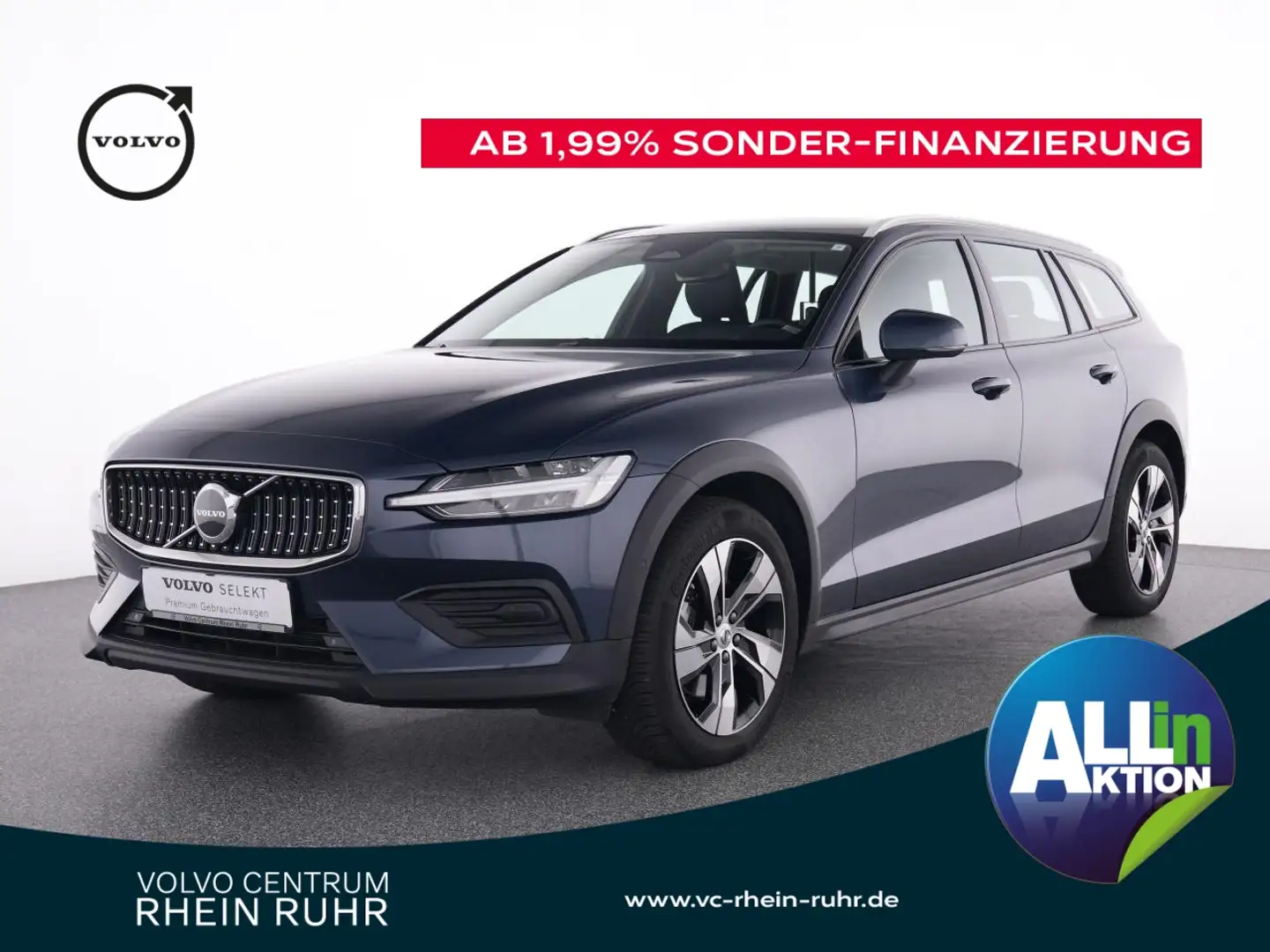 Volvo V60 Cross Country B4 AWD  Plus+FAP+WINTERPAKET Albastru - 1