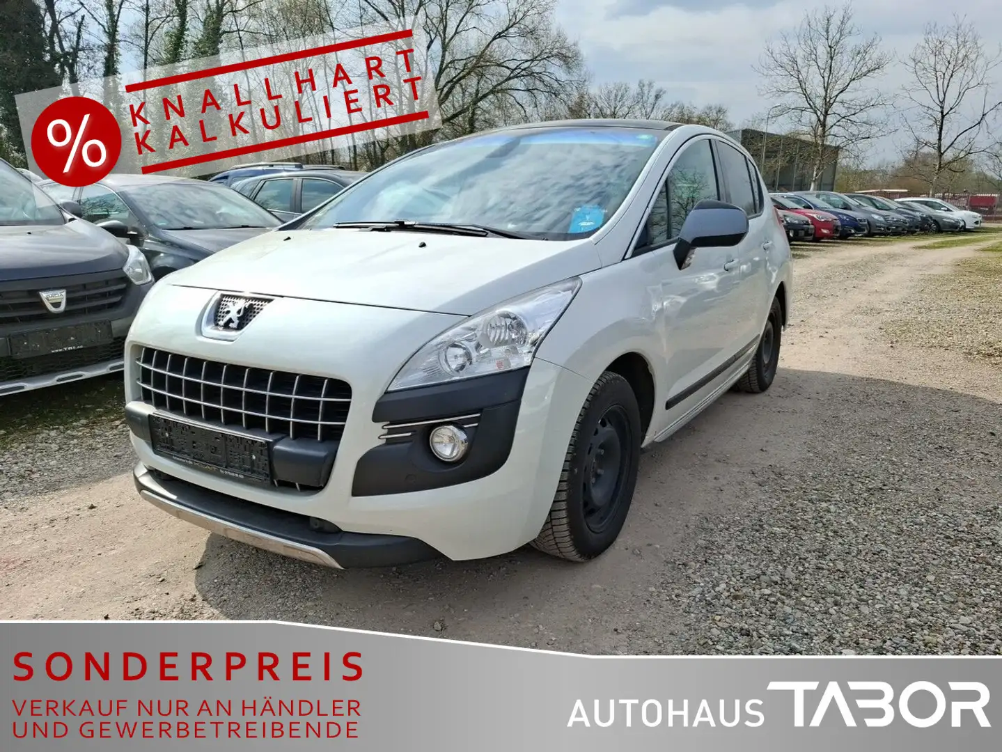 Peugeot 3008 Allure 1.6 THP 155 Leder Navi Pano LM PDC Weiß - 1