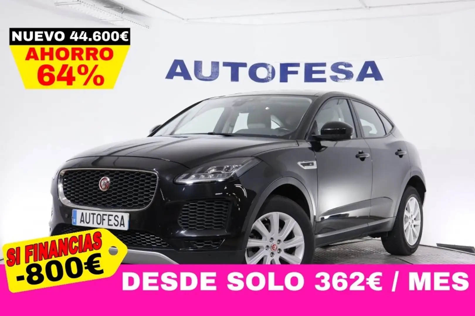 Jaguar E-Pace 2.0D SE 150CV AWD 5P # CUERO,NAVY,FAROS LED Noir - 1