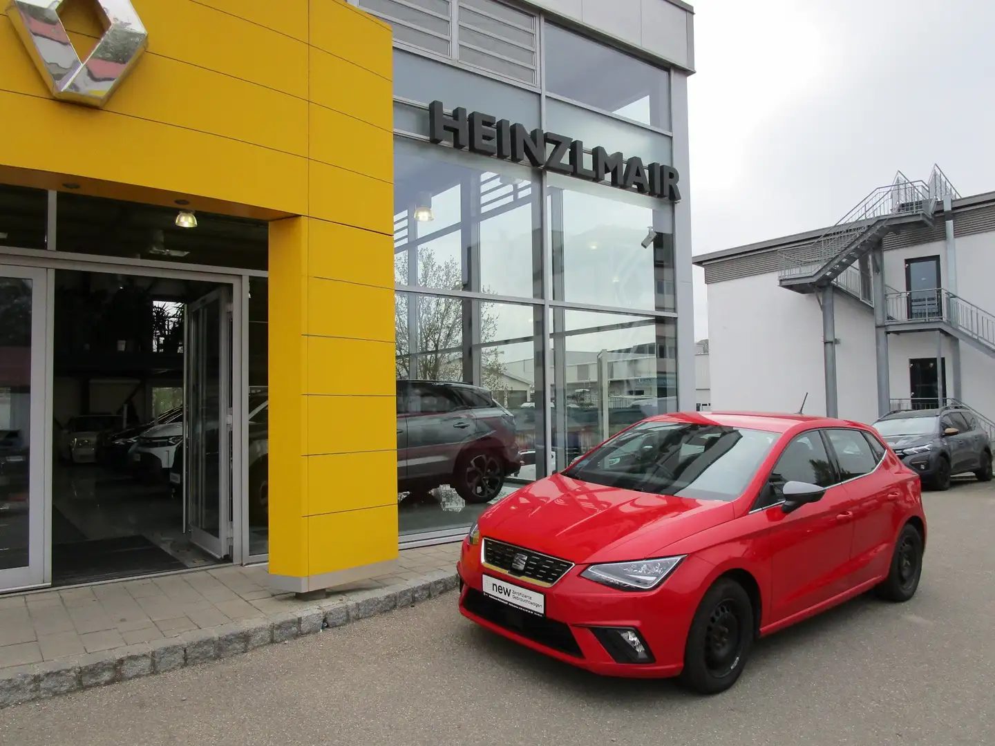 SEAT Ibiza Xcellence 1,0l 90 PS AN GEWERBE/WIEDERVERKÄUFER Rot - 1
