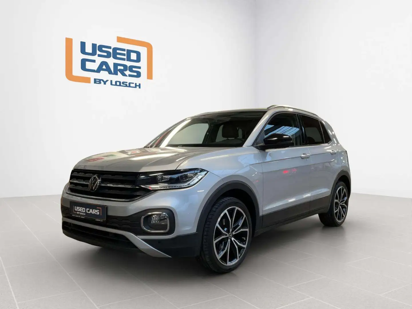 Volkswagen T-Cross Style+DSG+NAVI+RearView+AHK Argent - 1