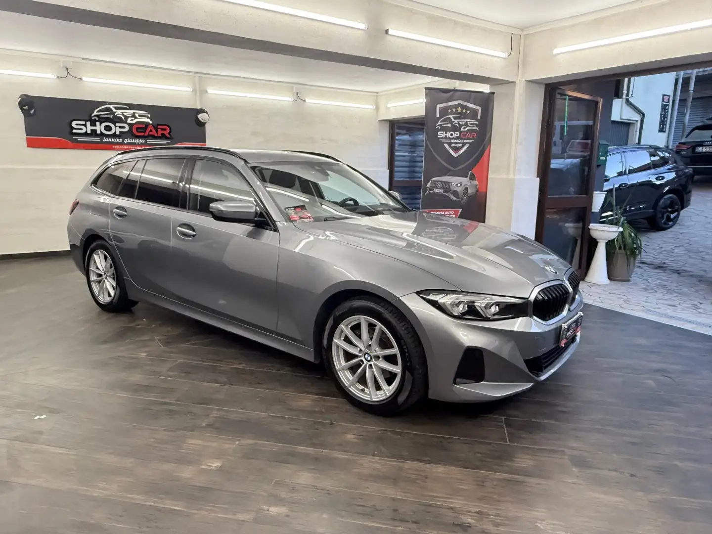 BMW 318 318d 48V Touring Grigio - 2