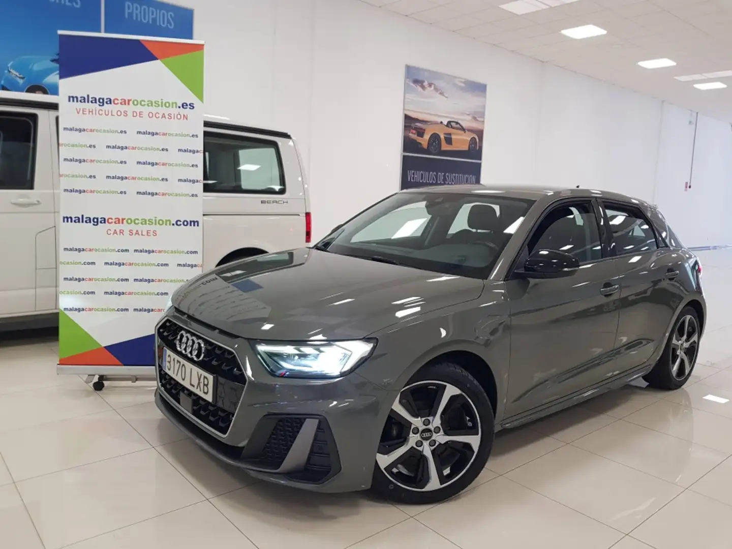 Audi A1 Sportback 25 TFSI Adrenalin Gris - 2