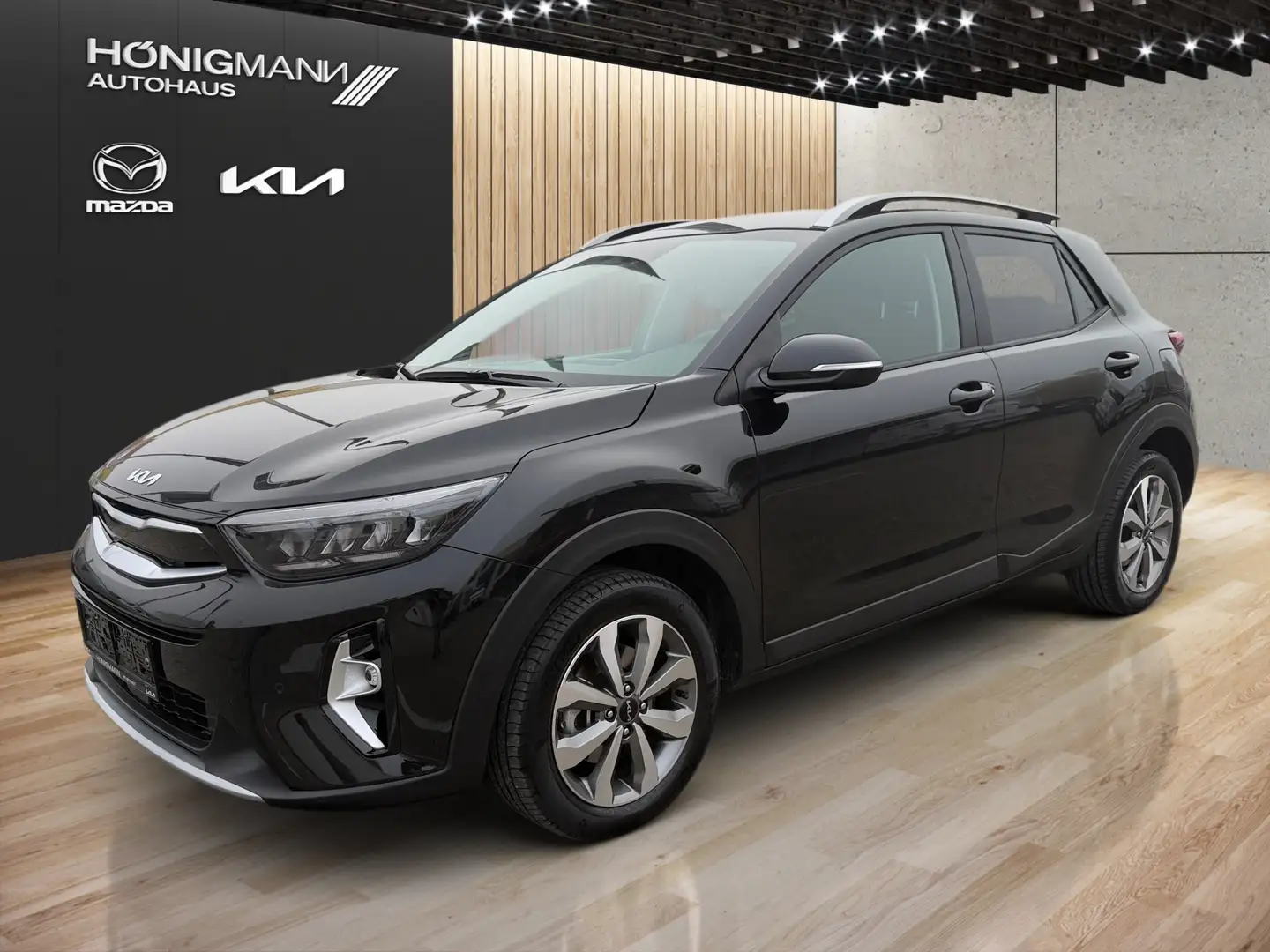 Kia Stonic 1,0 TGDI GPF ISG Gold Schwarz - 1