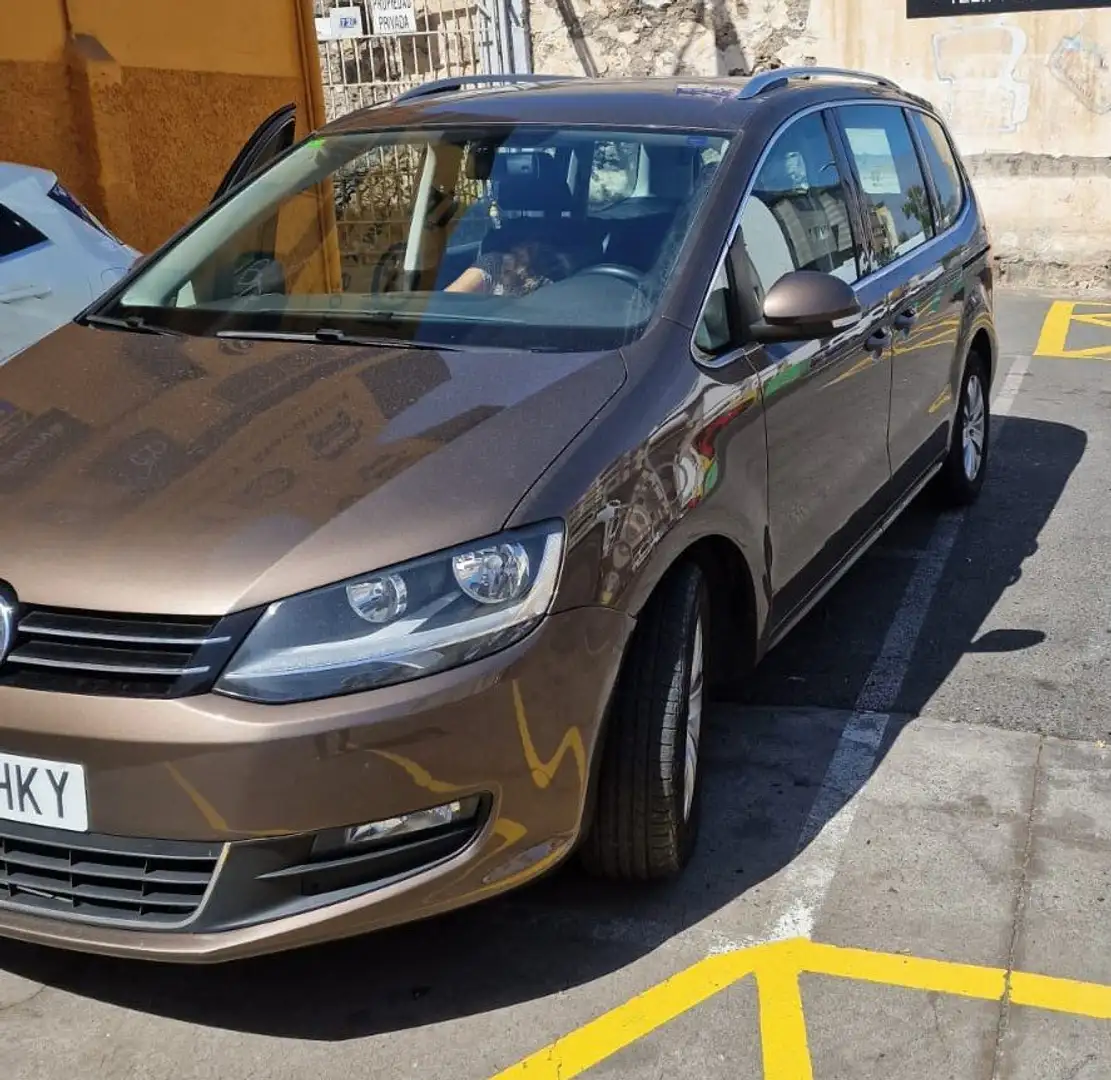 Volkswagen Sharan 2.0TDI+Advance+BMT+140 Marrón - 1