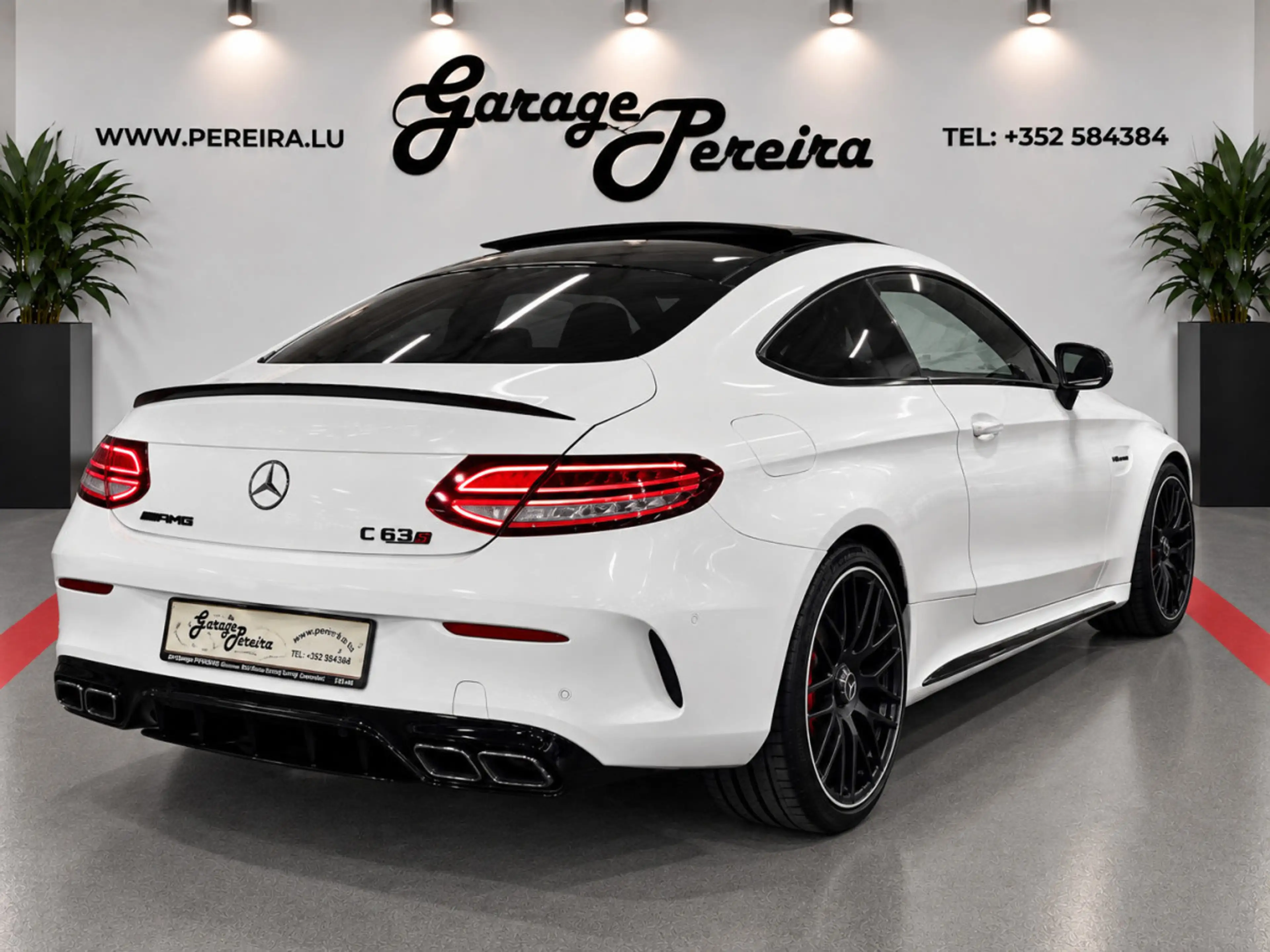 Mercedes-Benz C 63 AMG S 4.0 V8 BURMESTER PERFORMANCE Pas de Malus en Fr — photo 2