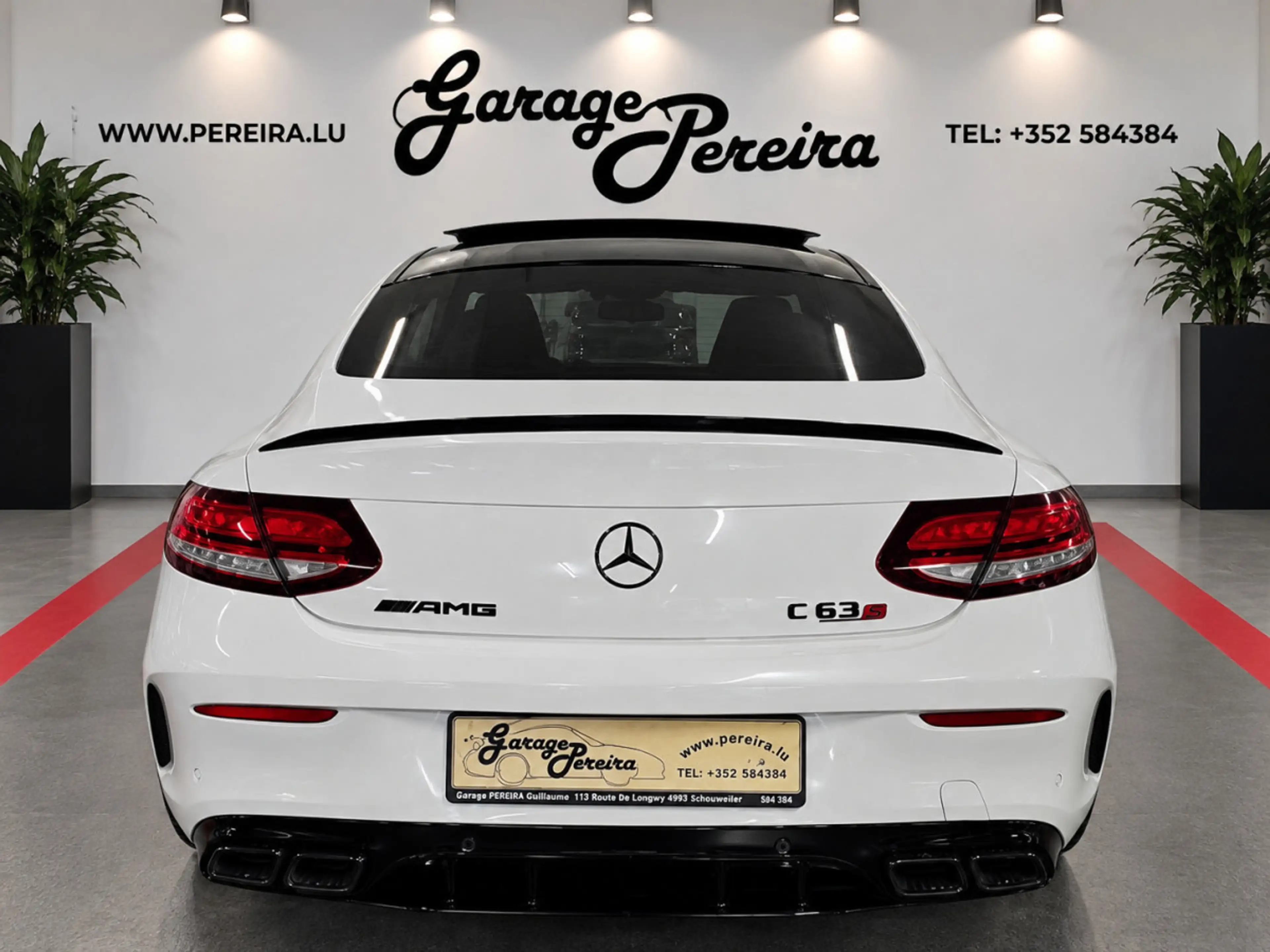 Mercedes-Benz C 63 AMG S 4.0 V8 BURMESTER PERFORMANCE Pas de Malus en Fr — photo 4