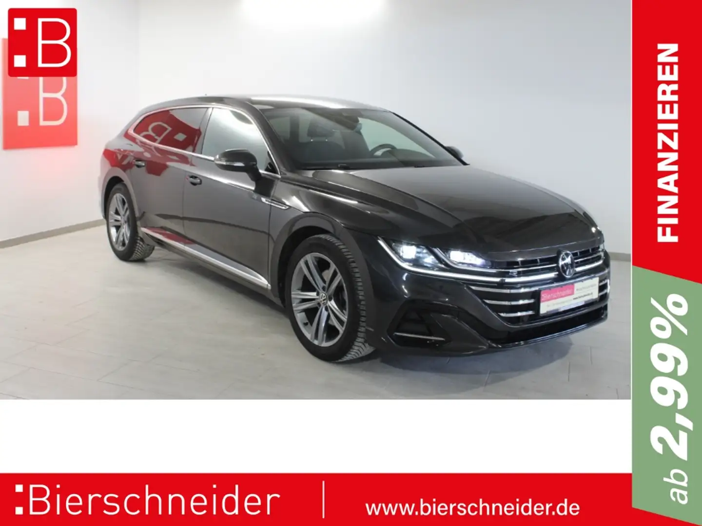Volkswagen Arteon SB 2.0 TDI DSG 4Mo. 2x R-Line 18 AHK Gris - 1