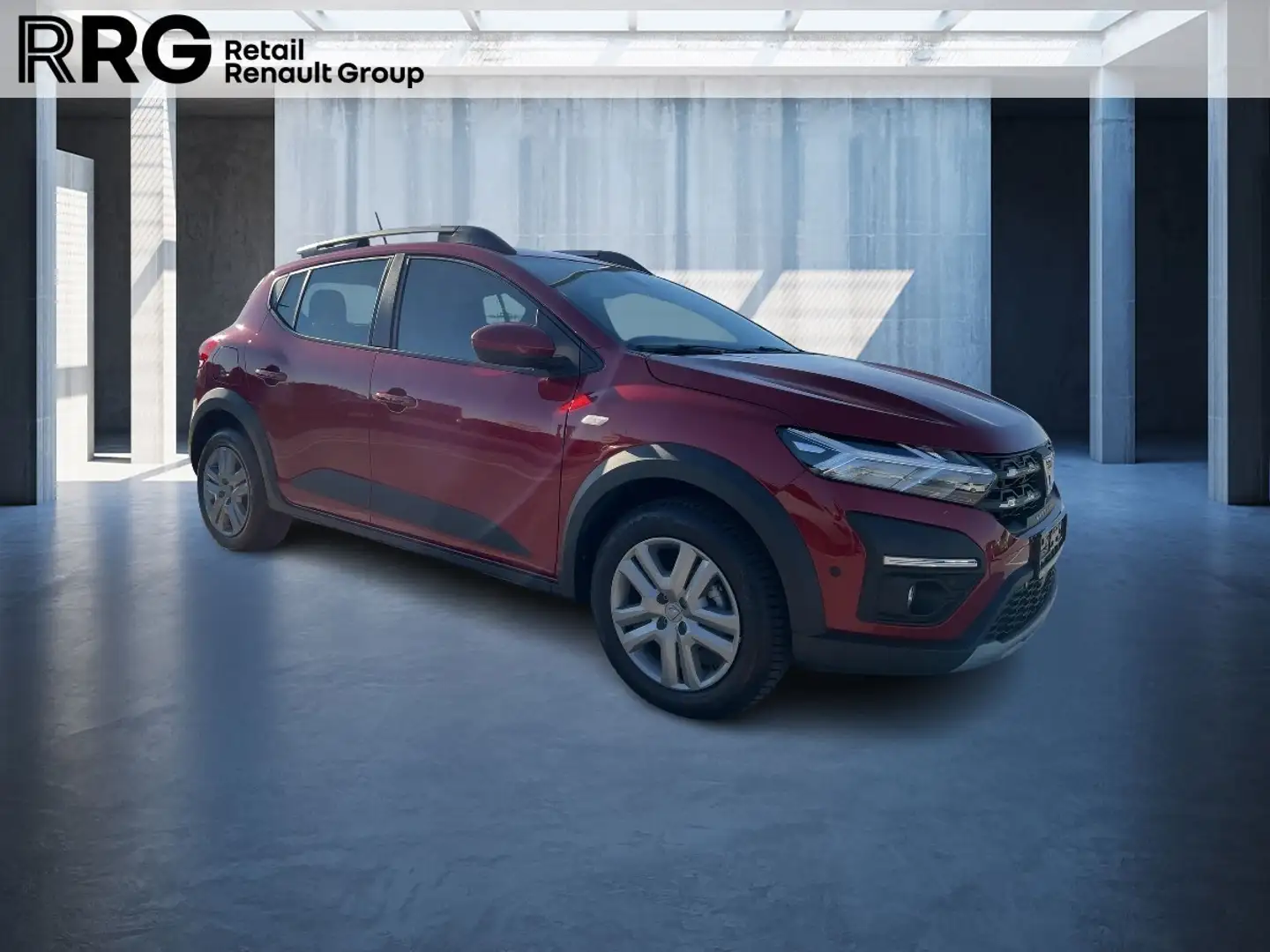 Dacia Sandero 1.0 TCe 90 Stepway Comfort  Rückfahrkamera PDC ABS Fahrerairbag ESP Rot - 2