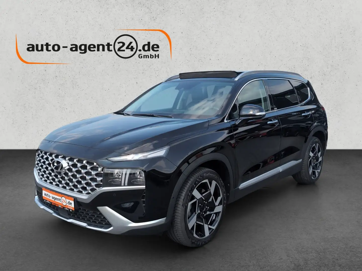 Hyundai SANTA FE 2.2 CRDi 4WD Prime Seven /AHK/ACC/360 Schwarz - 2