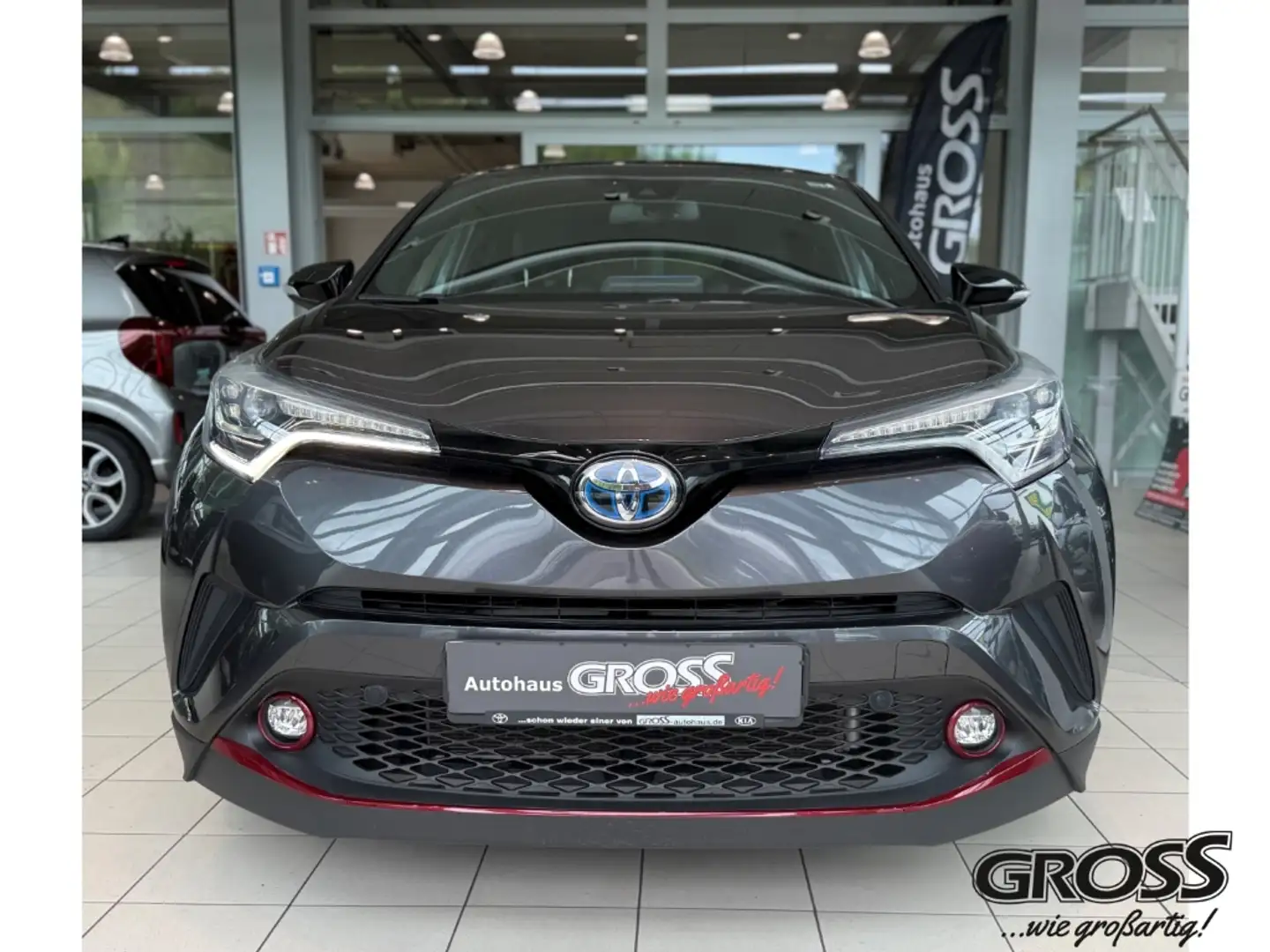 Toyota C-HR Hybrid Style Selection 1.8 Lederausstattung Top ge Grau - 2