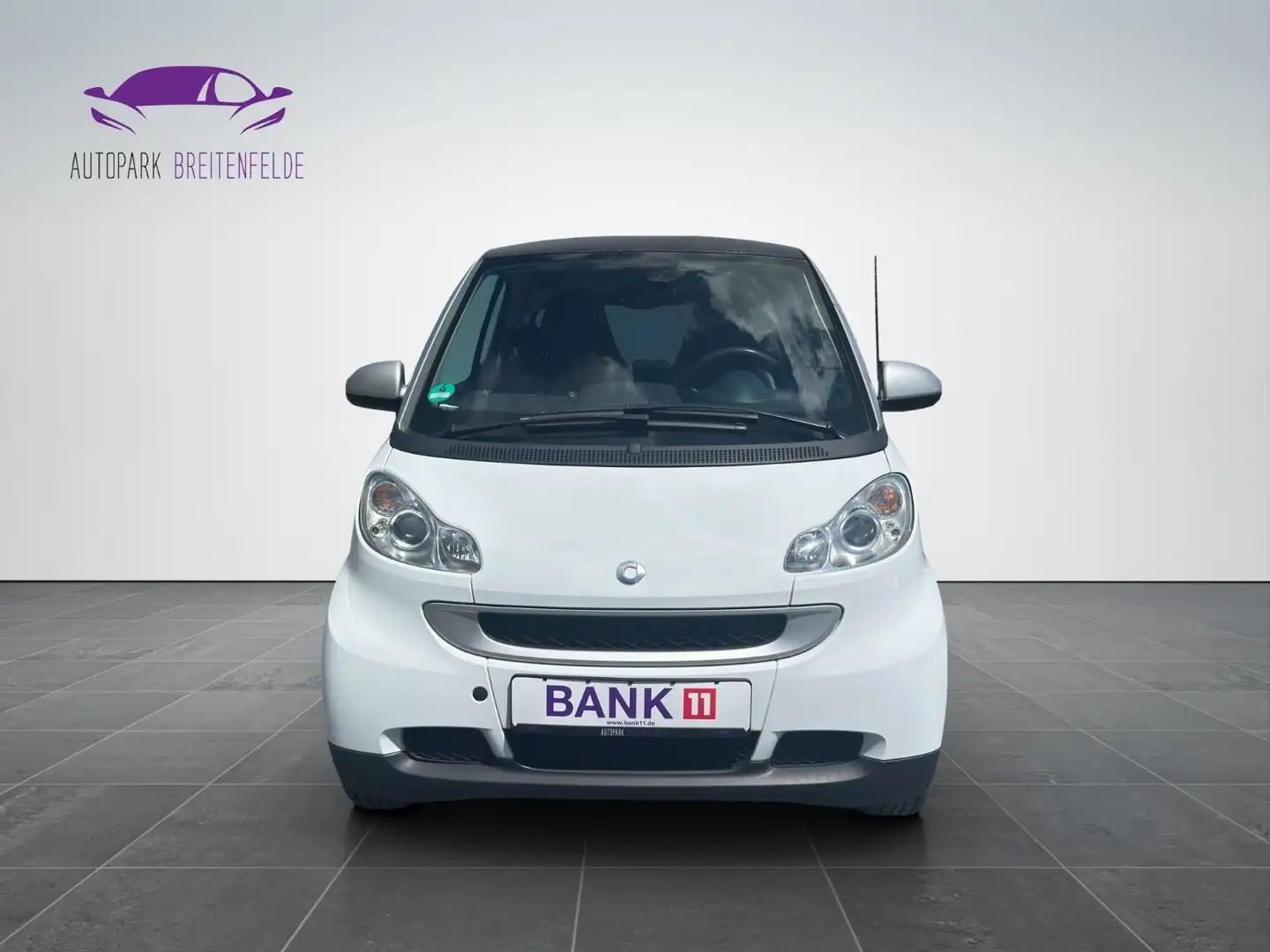 smart forTwo Coupe Klima/Apple/Android/Leder Blanc - 2
