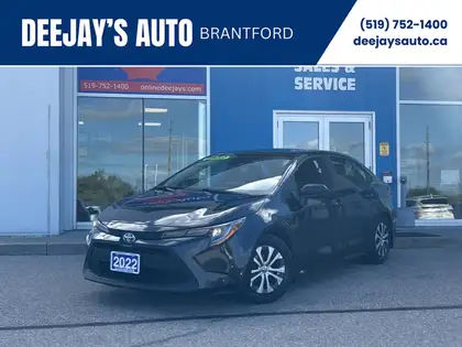 Black 2022 Toyota Corolla Hybrid Sedan Automatic