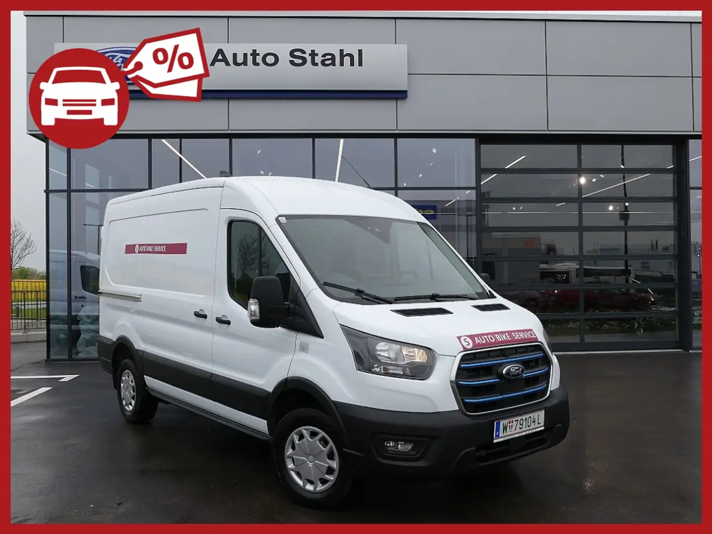 Ford Transit Transit -E Kasten 67kWh/135kW L2H2 350 Trend | ... Wit - 1