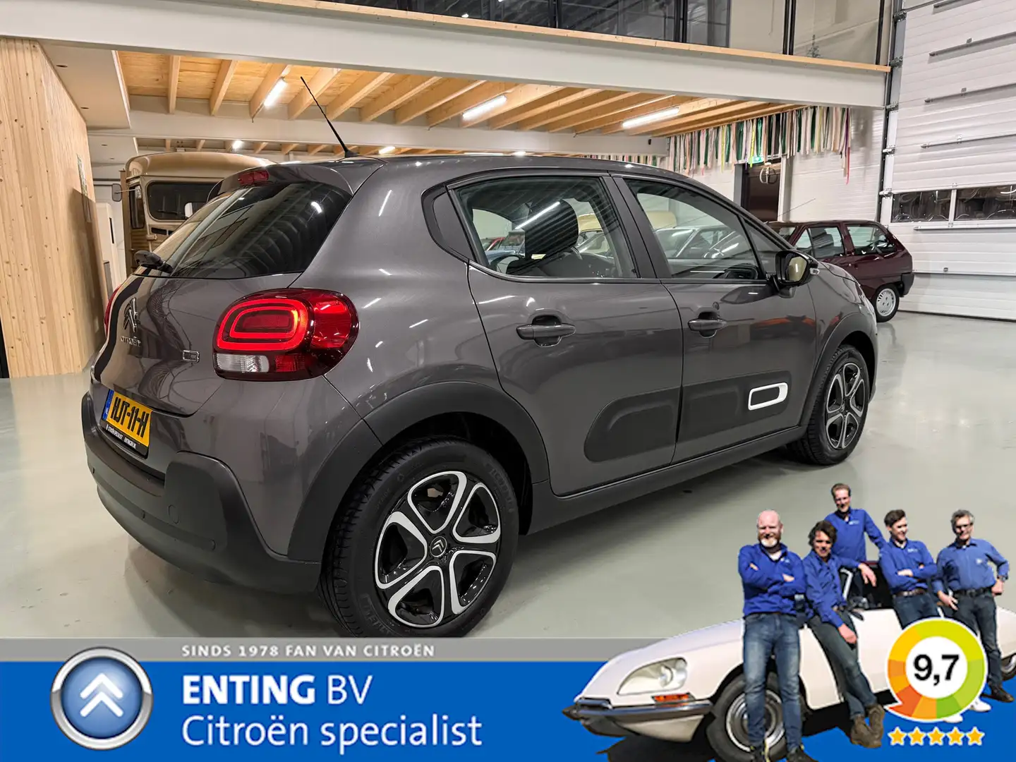 Citroen C3 1.2 PT BUSINESS DAB+ CARPLAY/ANDROID PDC ECC Grigio - 2