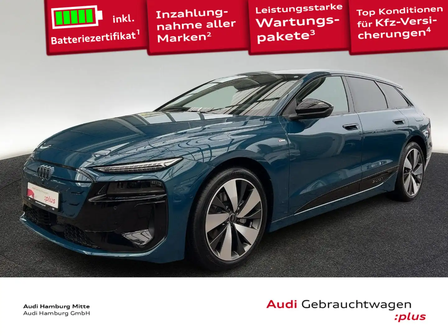 Audi 210 kW S line AHK Matrix Kamera Blau - 1