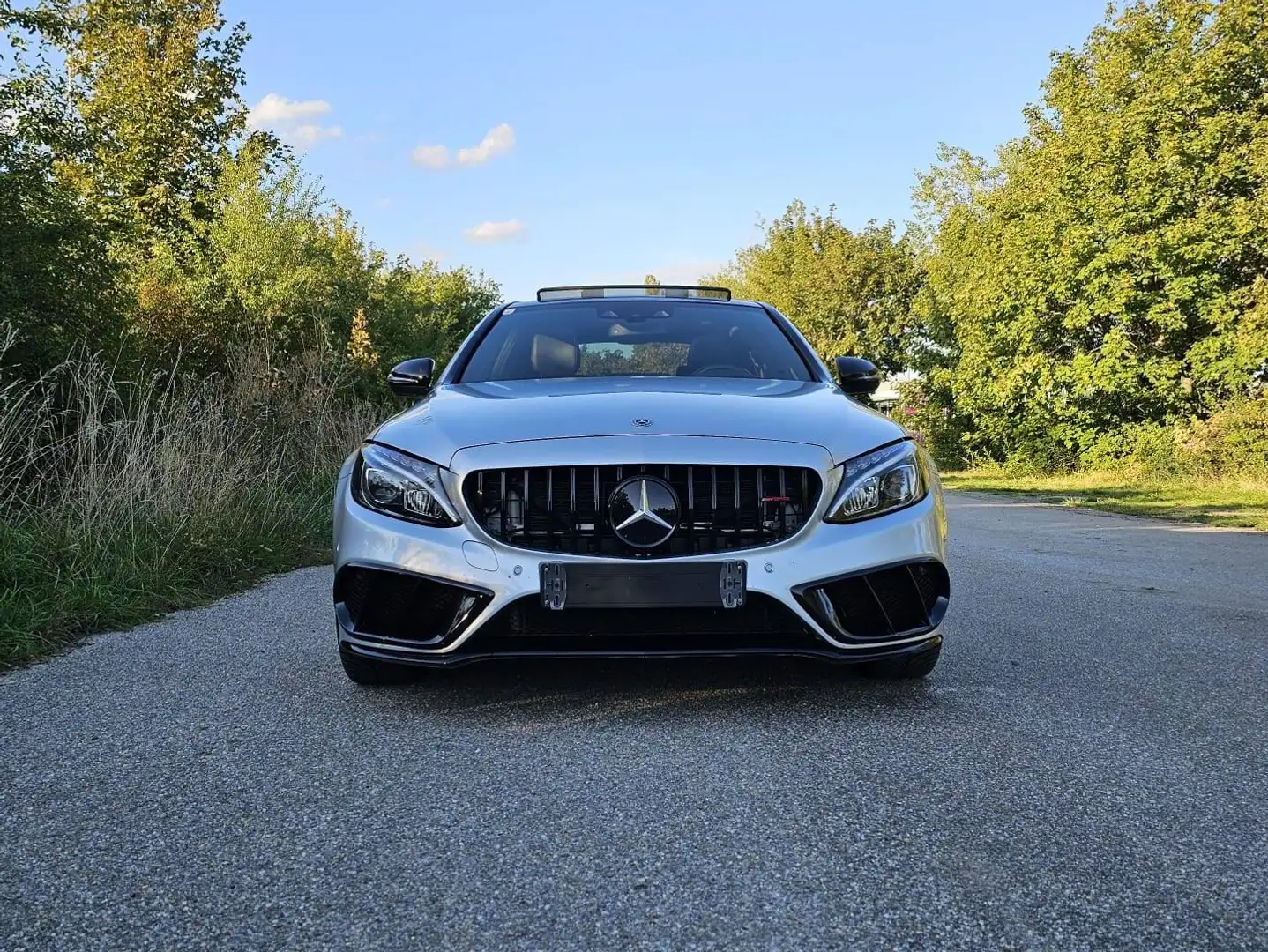 Mercedes-Benz C 43 AMG 4Matic, PAGA, Burmester & Pano Silber - 1