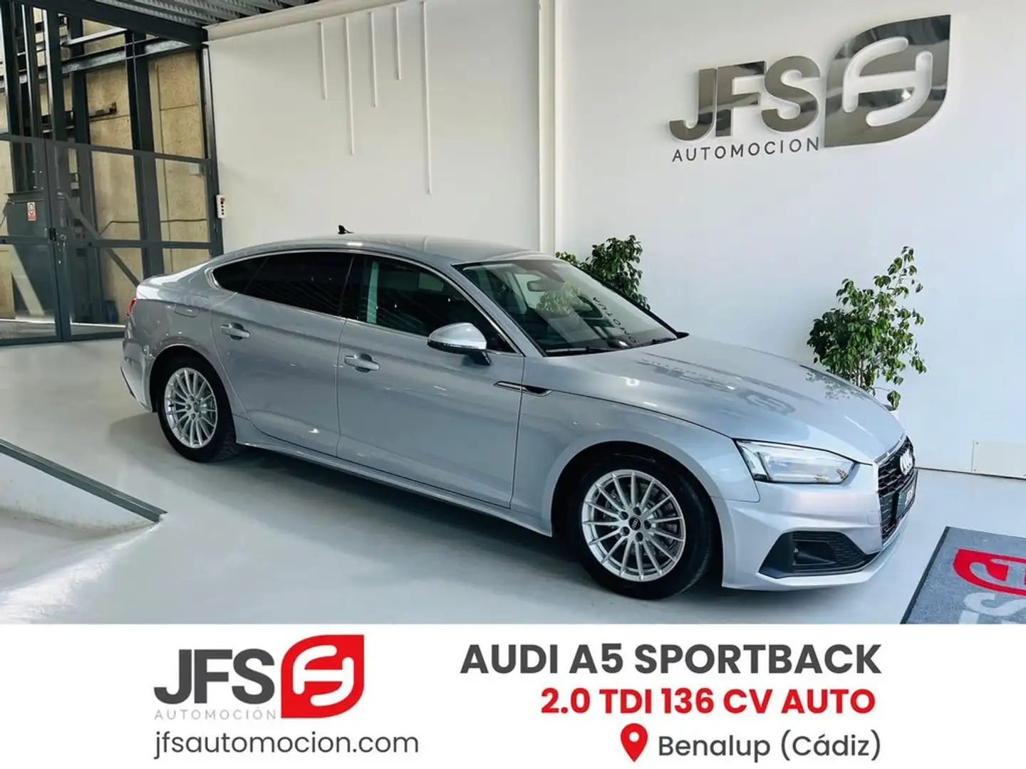 Audi A5 Sportback Plateado - 1