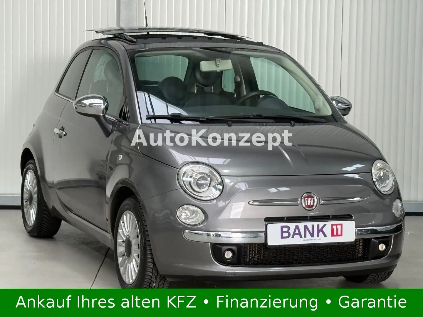 Fiat 500 Diesel|Leder|PDC|Navi|SHZ|Pano|Xenon|Scheckh Gris - 1