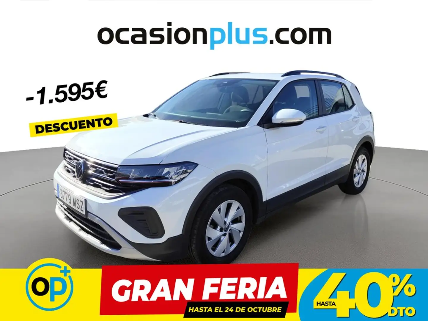 Volkswagen T-Cross 1.0 TSI 70kW Blanco - 1