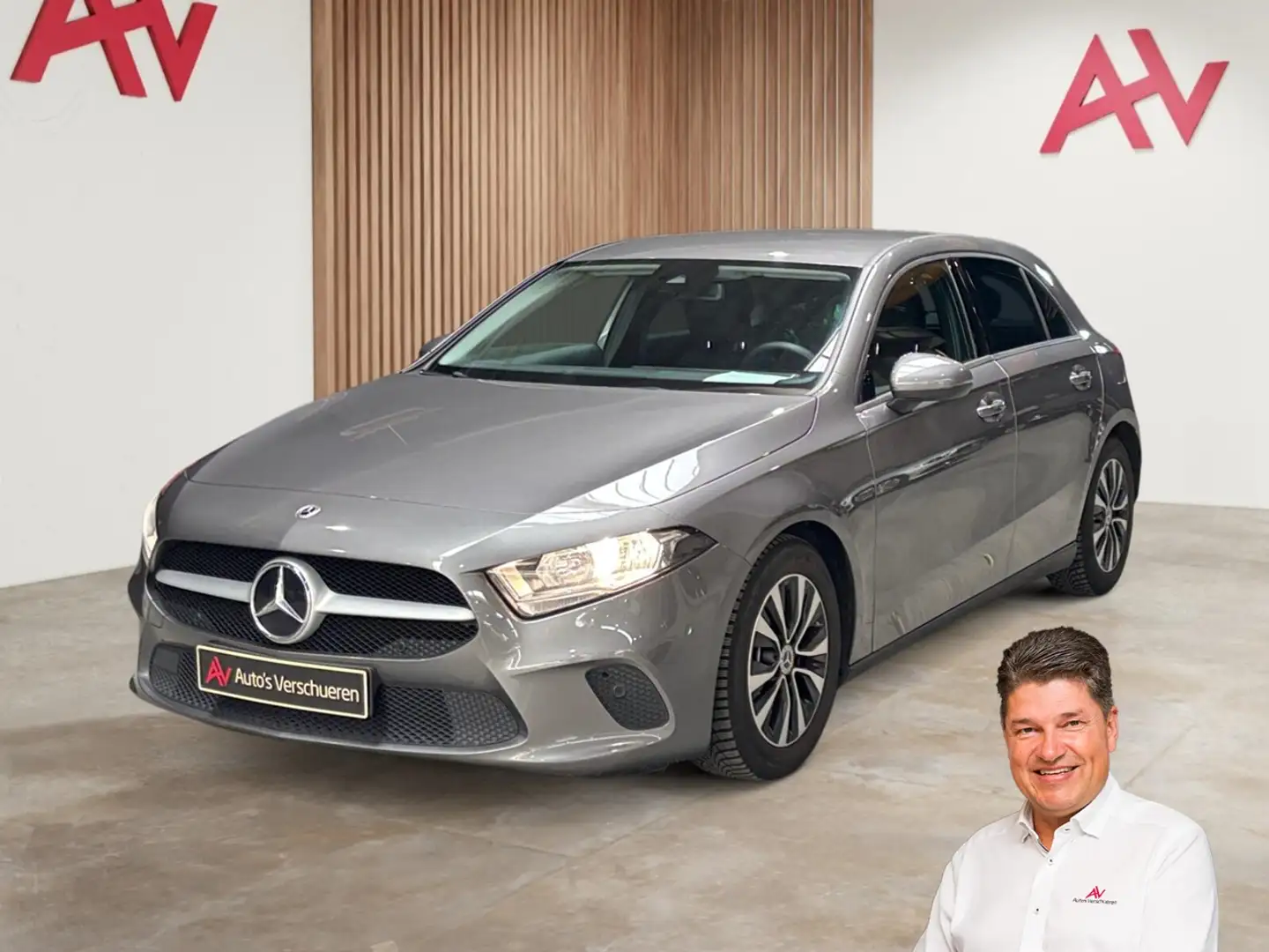 Mercedes-Benz A 160 Business Solution ** Widescreen | Zetelverw. | ... Gris - 1