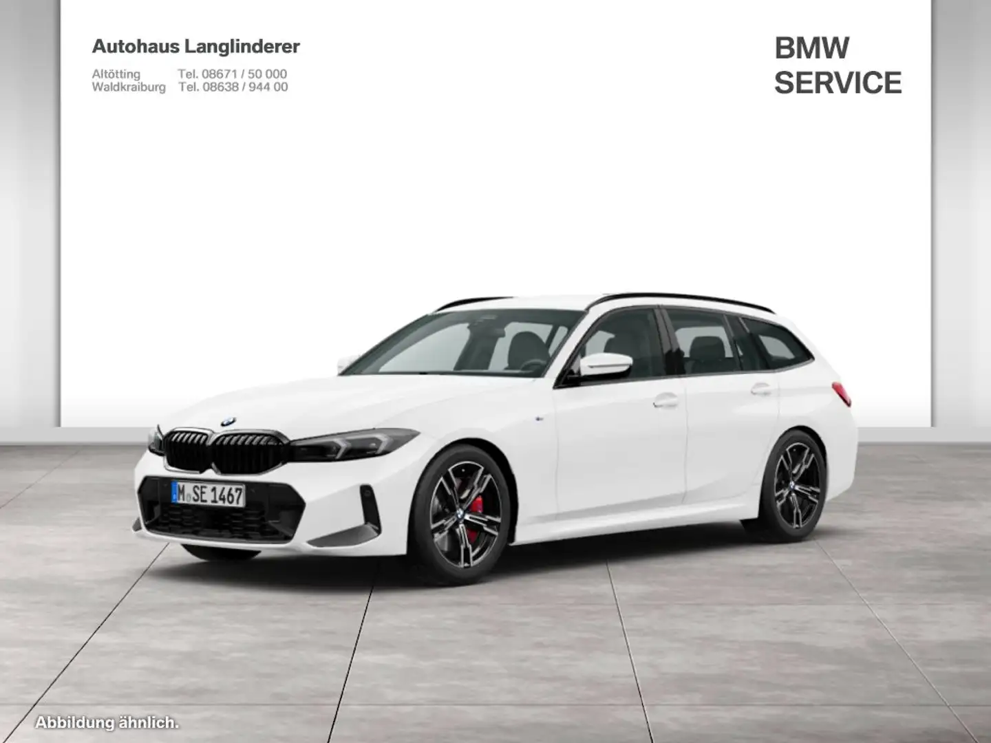 BMW 320 i Touring M-Sport PRO NP 67.649,- Weiß - 1