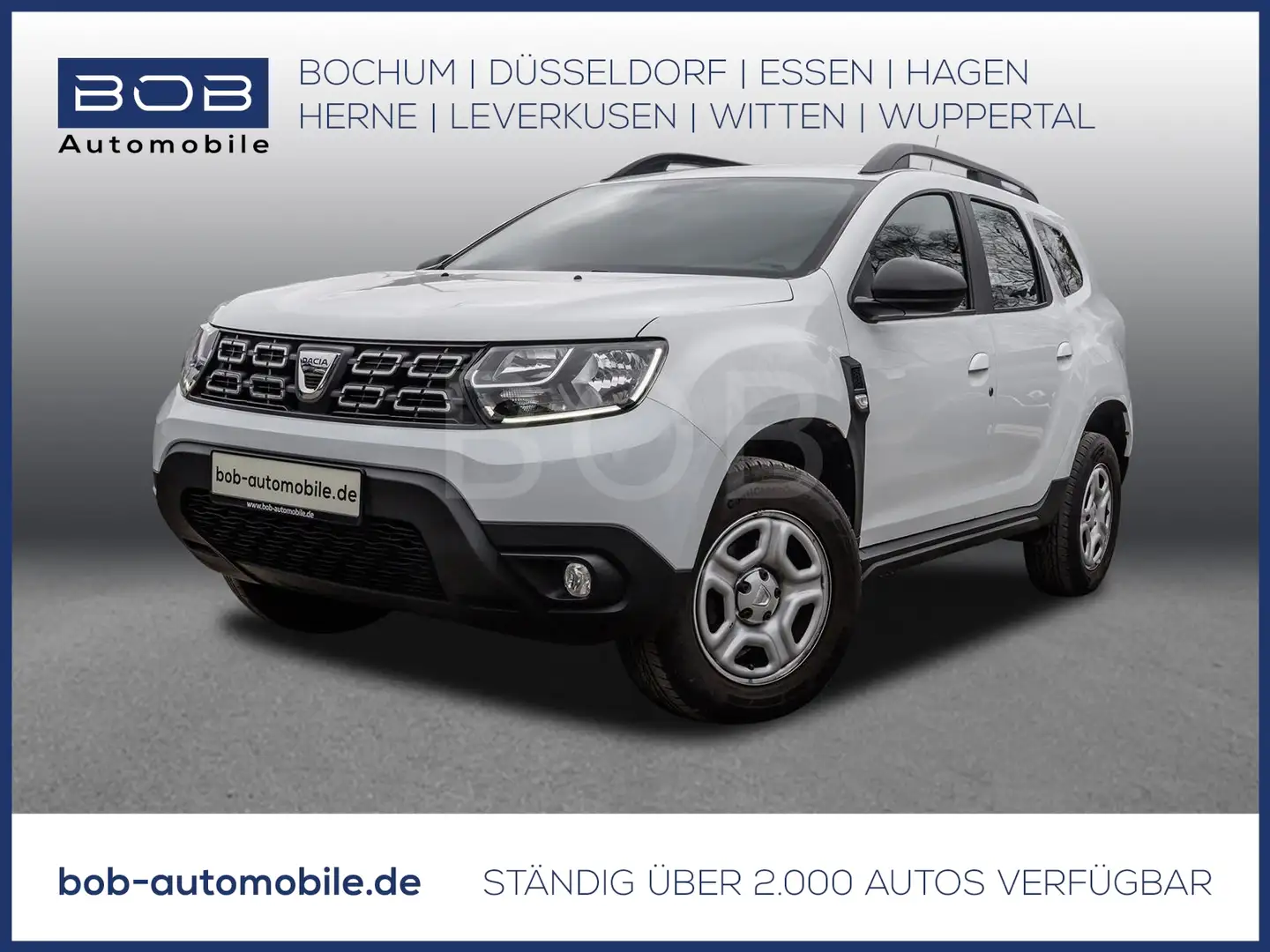 Dacia Duster II TCe 100 Comfort PDC KLIMA BT ZV AUX Weiß - 1